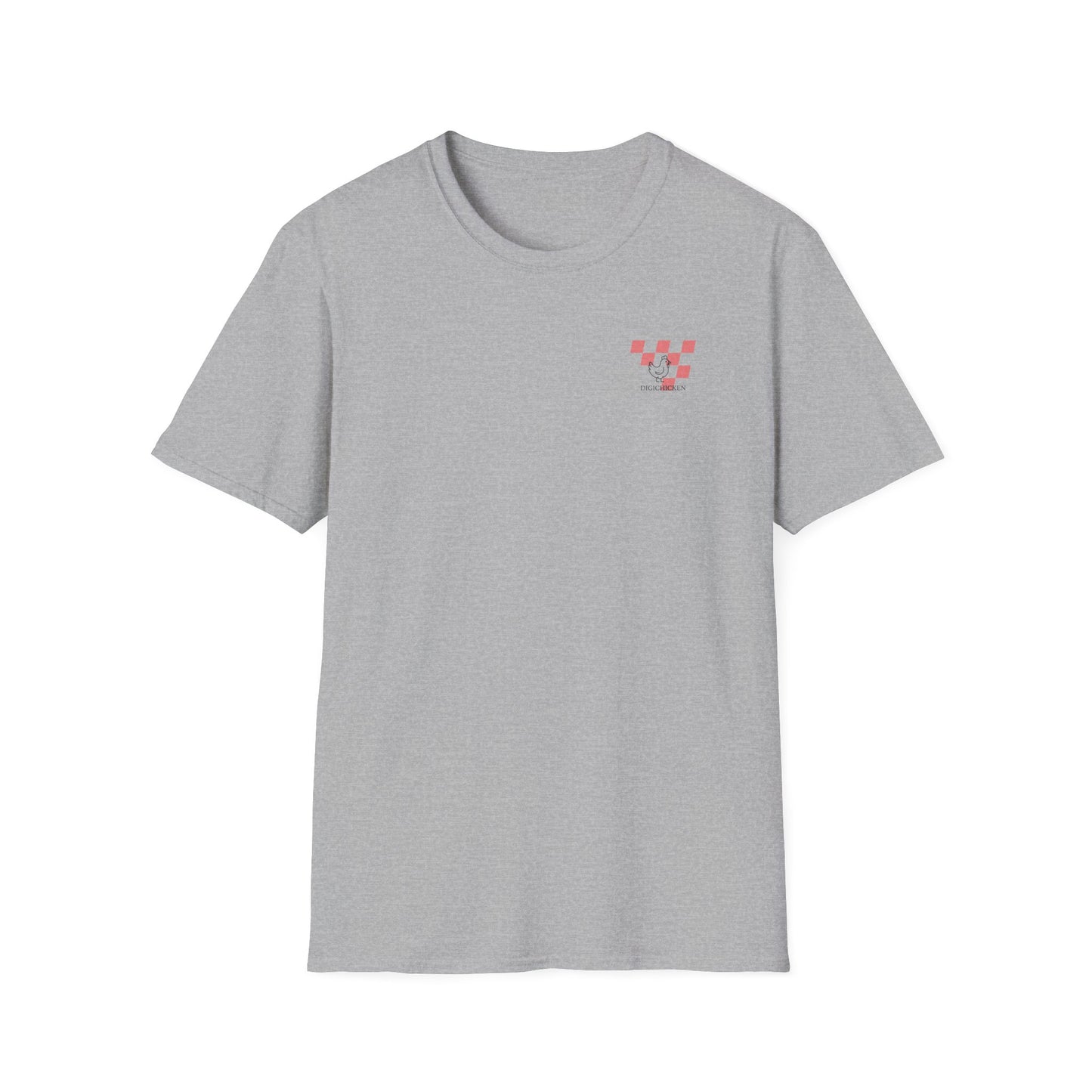 Neon Motorcycle Unisex Softstyle T-Shirt - Streetwear Vibes, Perfect Gift for Bike Enthusiasts