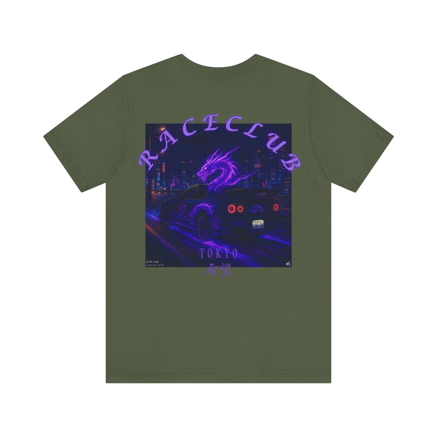 Tokyo Race Club Tee - Retro Japanese Car Art, Unisex Streetwear, Anime Inspired Shirt, Perfect for Car Lovers, Gift for Drivers