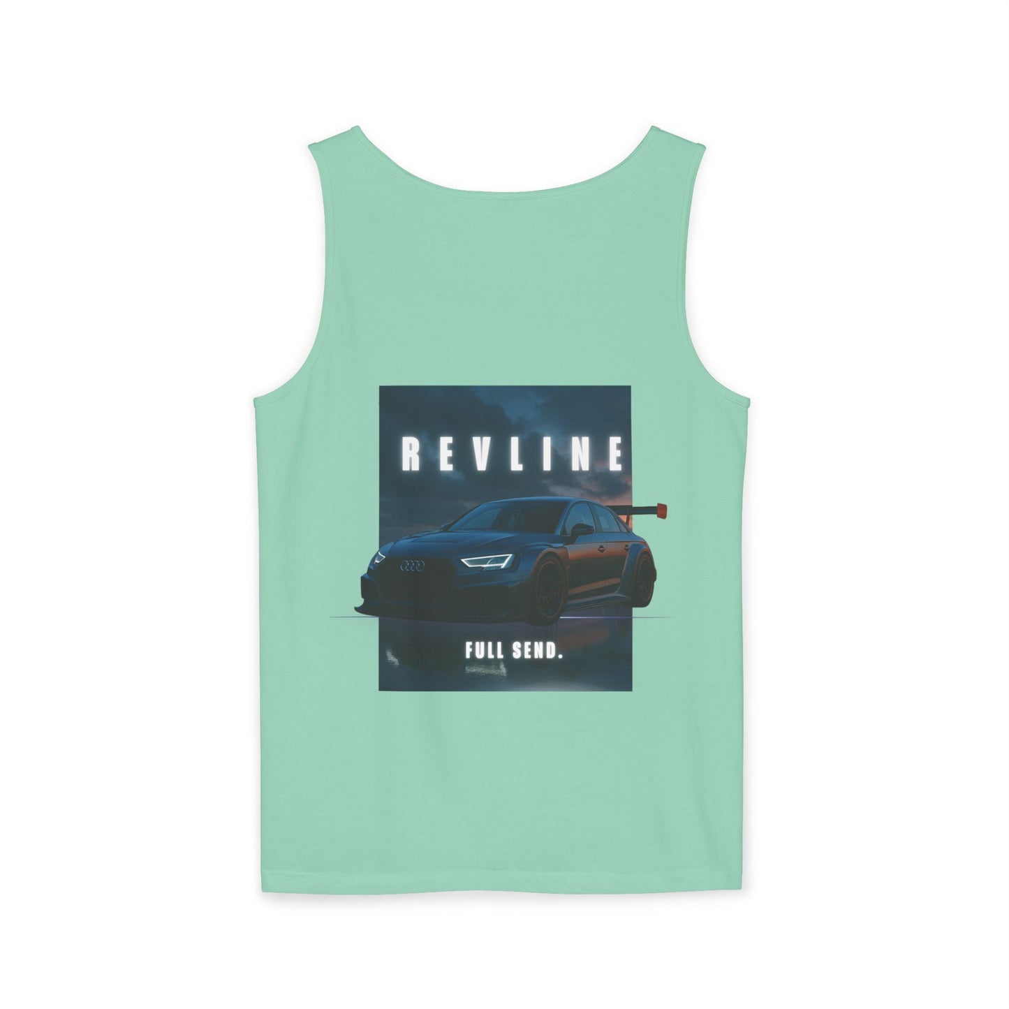 Revline Racing Inspired- Unisex Garment-Dyed Tank Top