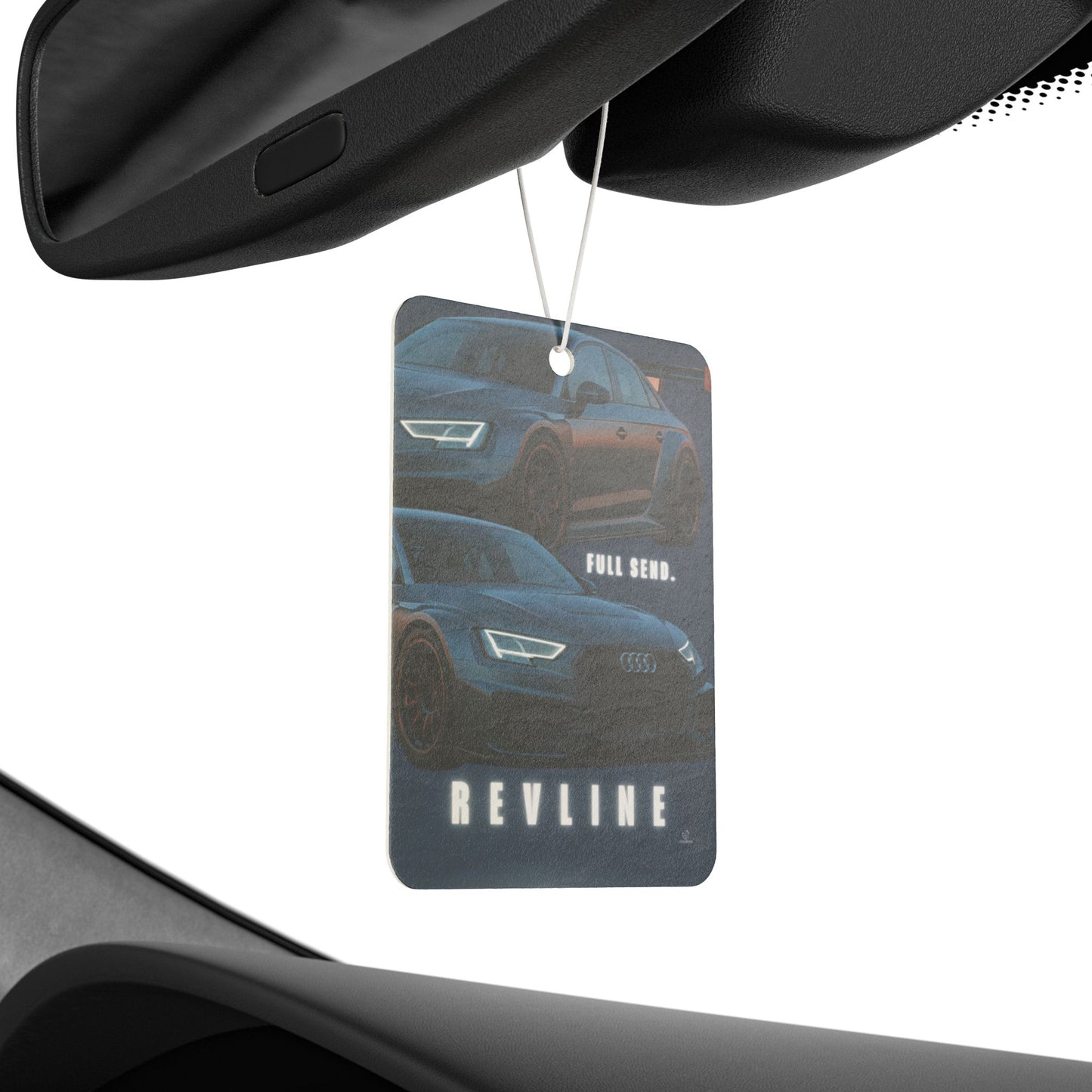 Car Air Freshener - Full Send Revline Design for Automotive Enthusiasts