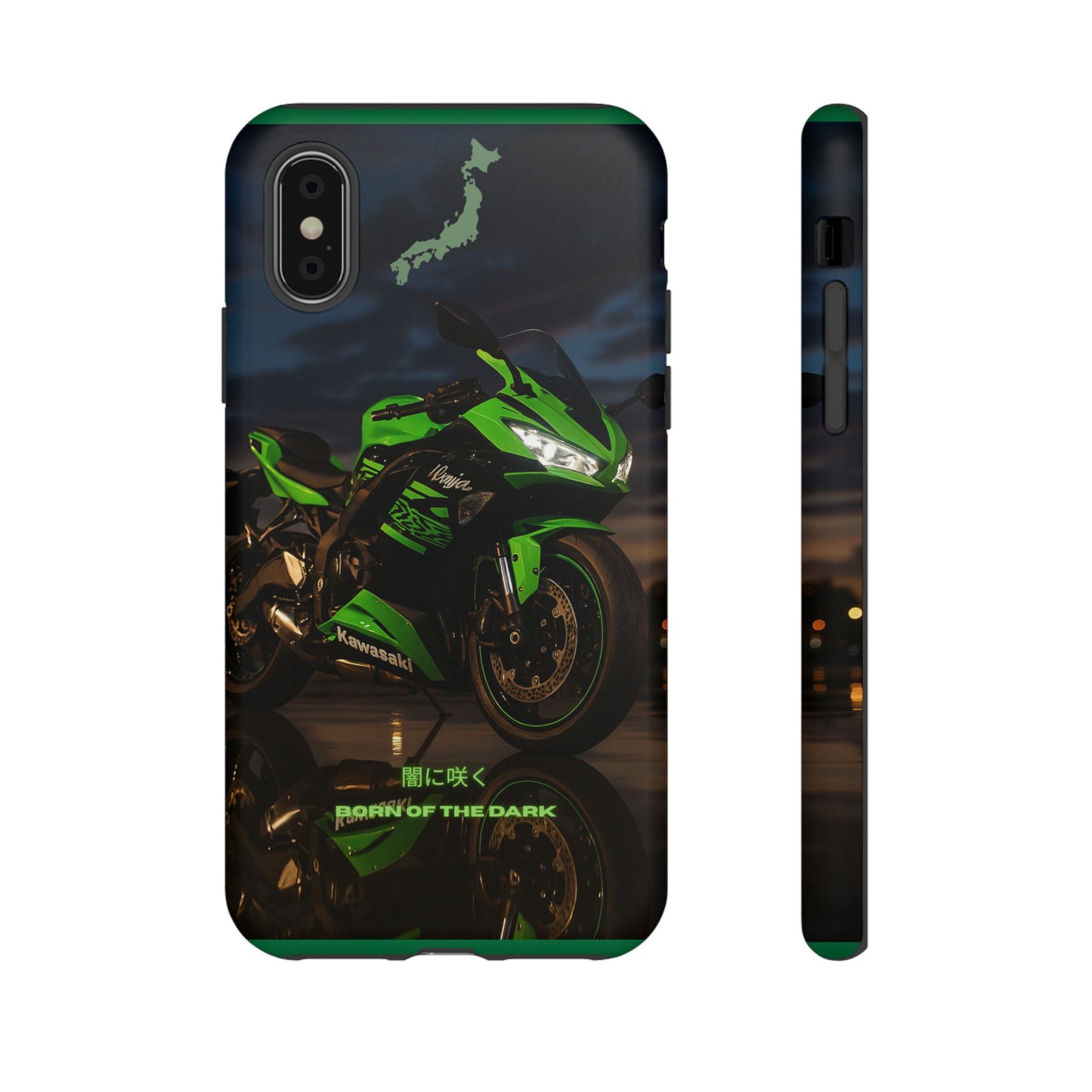 Coque de téléphone moto Kawa - Born of the Dark