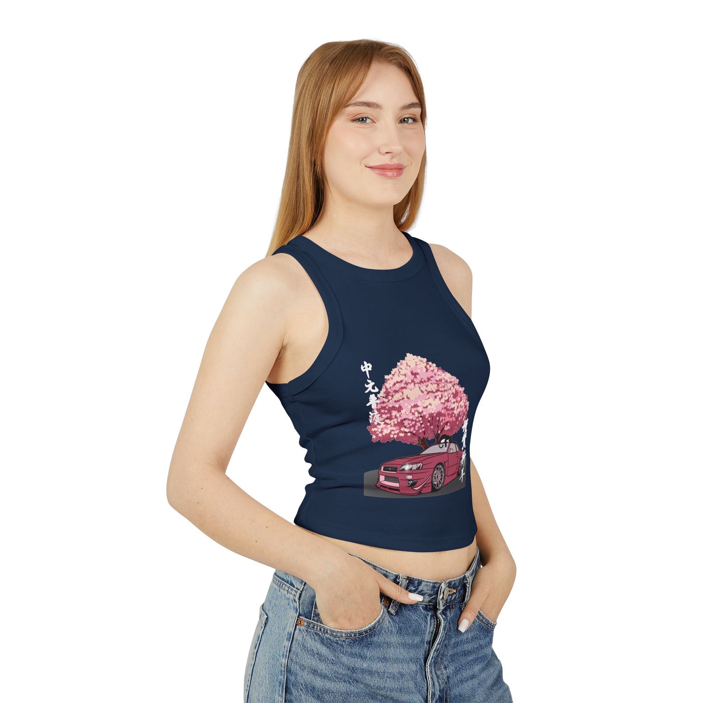 Tokyo Powered Racer Tank Top, Cool Summer Tee, Racing Apparel, Japanese Car Enthusiast Gift, Streetwear Fashion