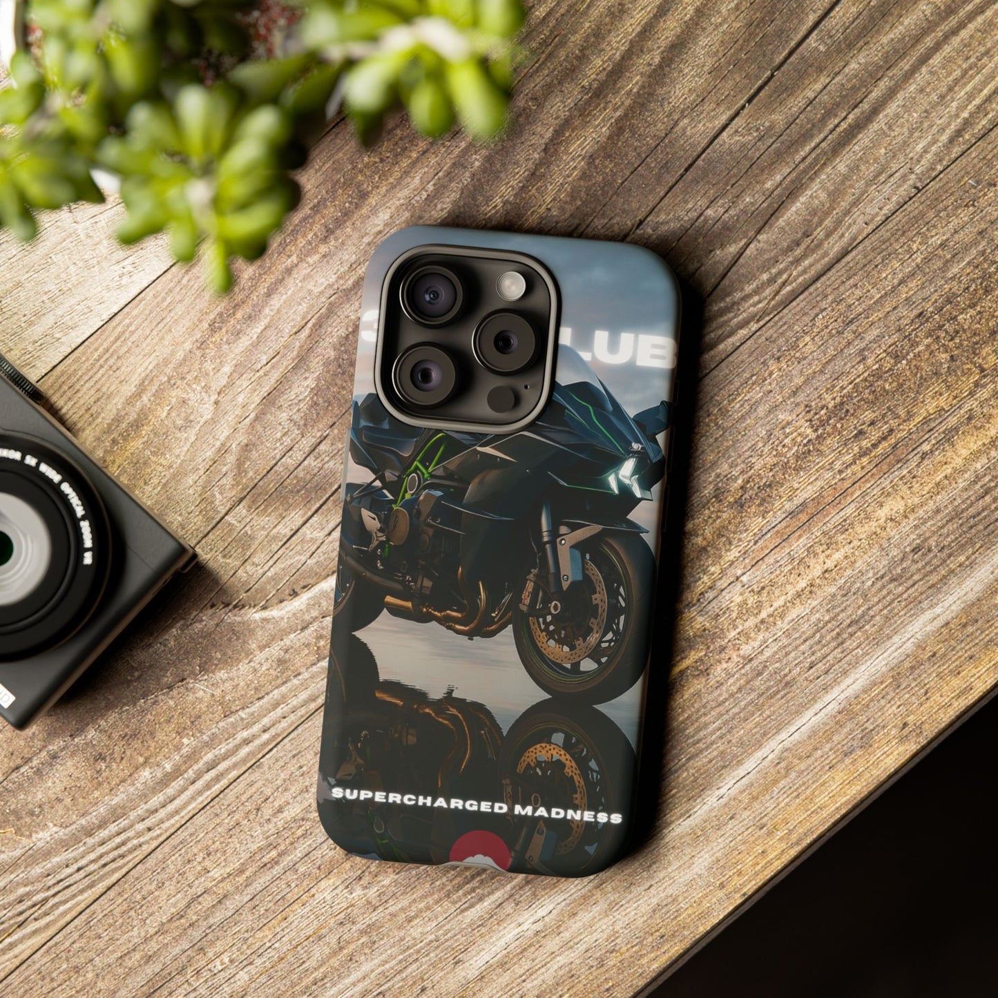 Étui de téléphone moto H2R - Supercharged Madness Club