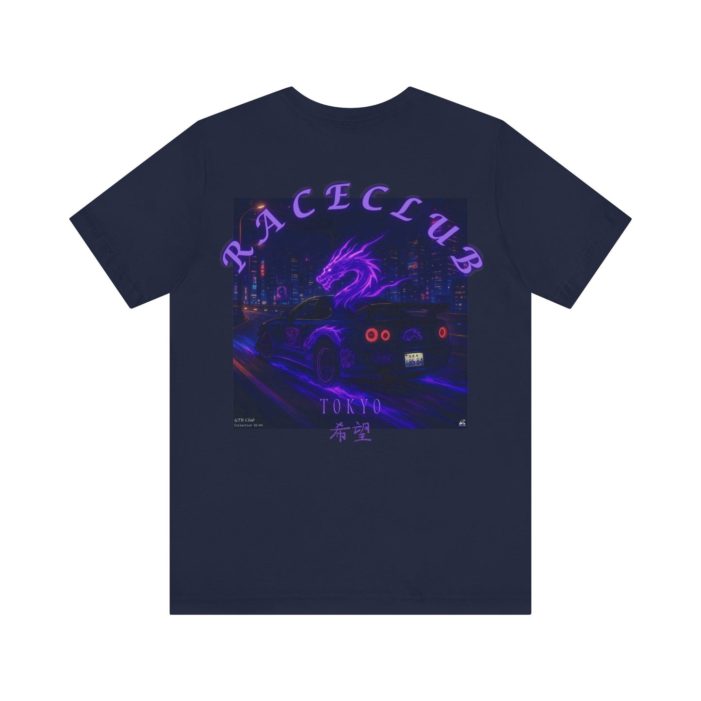 Tokyo Race Club Tee - Retro Japanese Car Art, Unisex Streetwear, Anime Inspired Shirt, Perfect for Car Lovers, Gift for Drivers