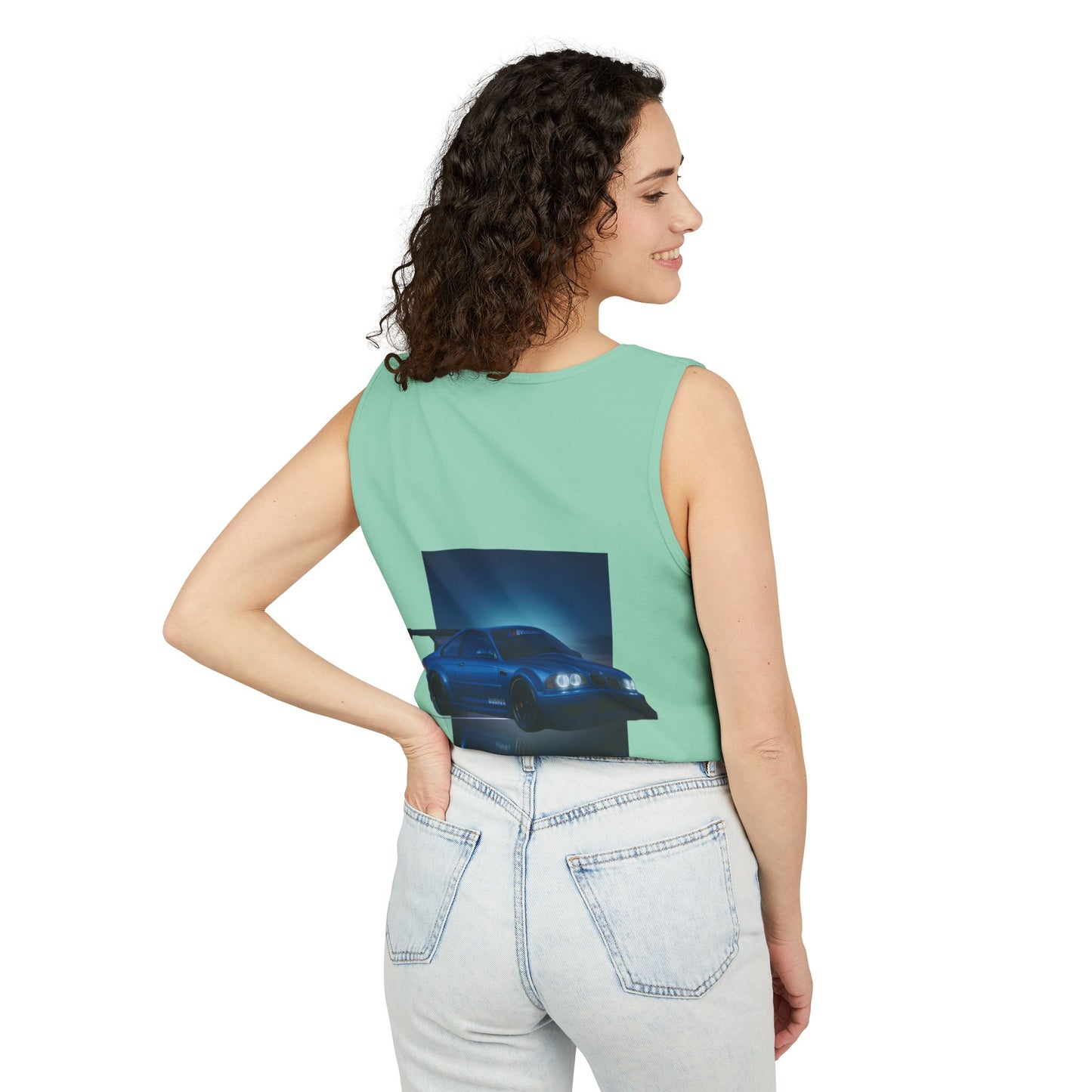 Racing Inspired Unisex Garment-Dyed Tank Top