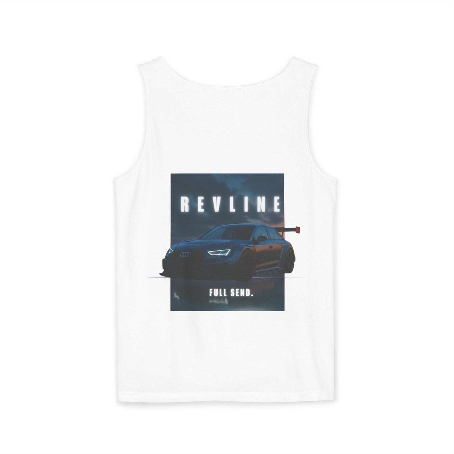 Revline Racing Inspired- Unisex Garment-Dyed Tank Top