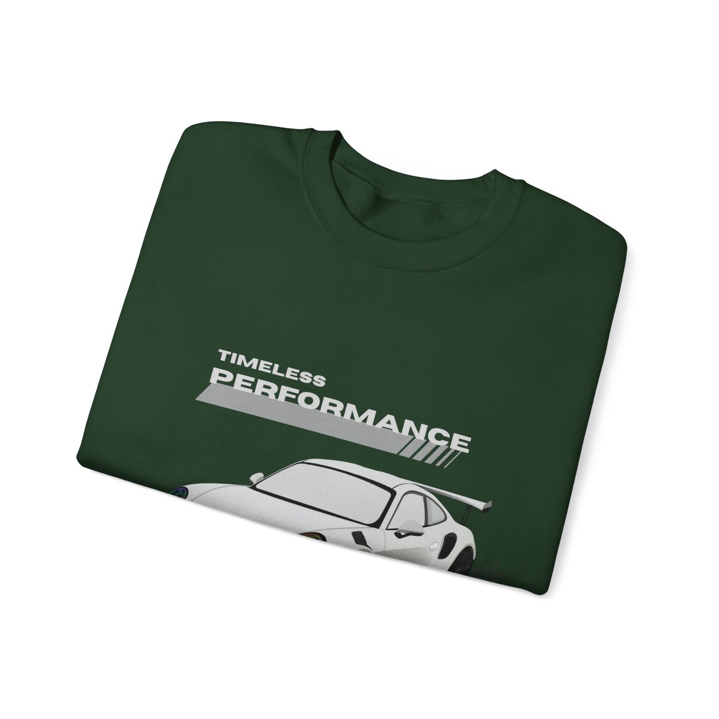 Timeless Performance Sweatshirt, Racing Apparel, Car Enthusiast Gift, Unisex Crewneck, Automotive Style, Gift for Him