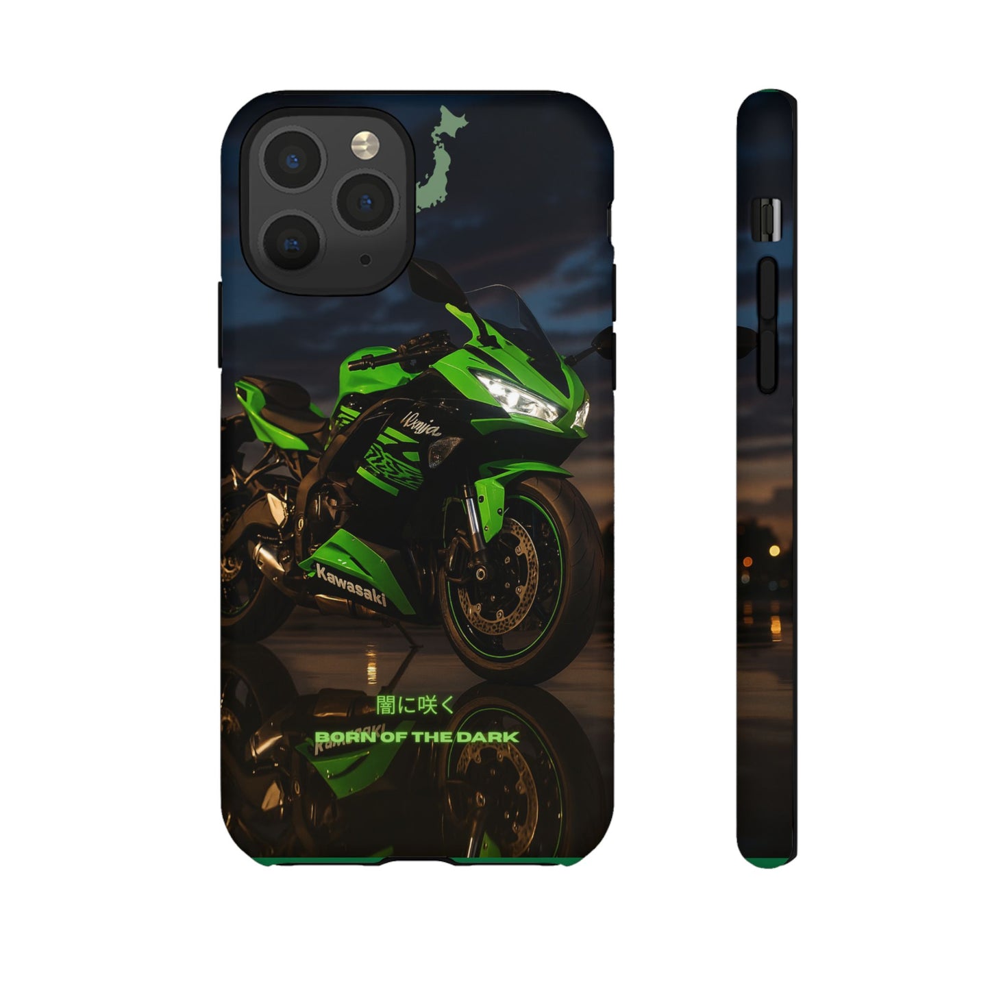 Coque de téléphone moto Kawa - Born of the Dark