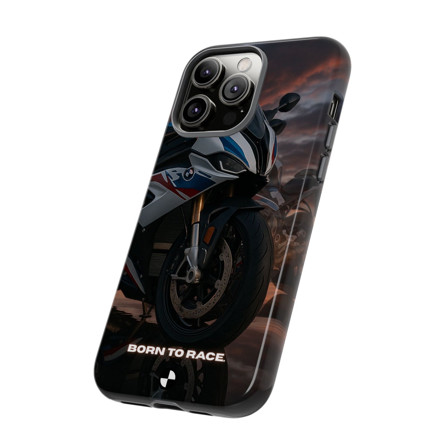 Coque de téléphone pour moto BMW – Design Born to Race