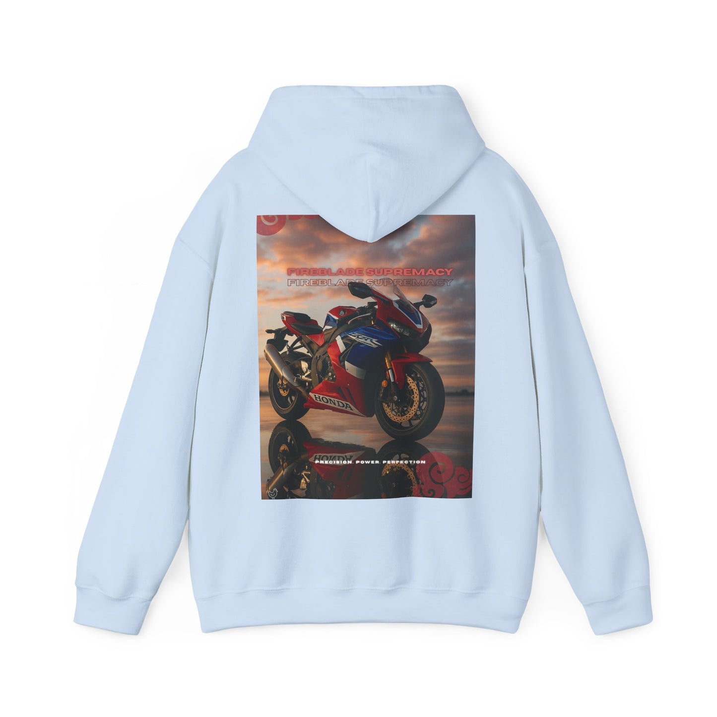 Fireblade Unisex Heavy Blend™ Motorcycle Sweatshirt - Retro Bike Design