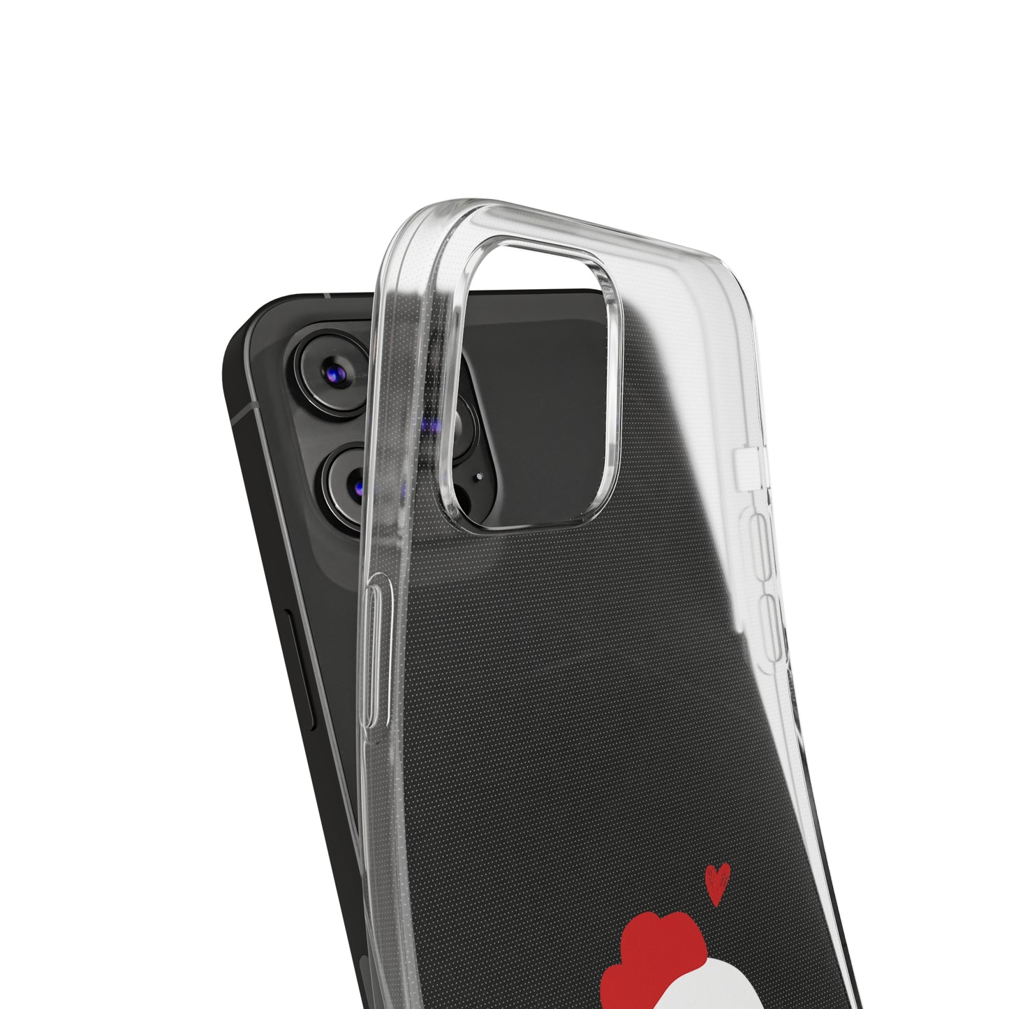 Cute Chicken Soft Phone Case, Animal Phone Cover for Farm Lovers, Gifts for Her, Cute Smartphone Accessory, Chicken Lover Gift