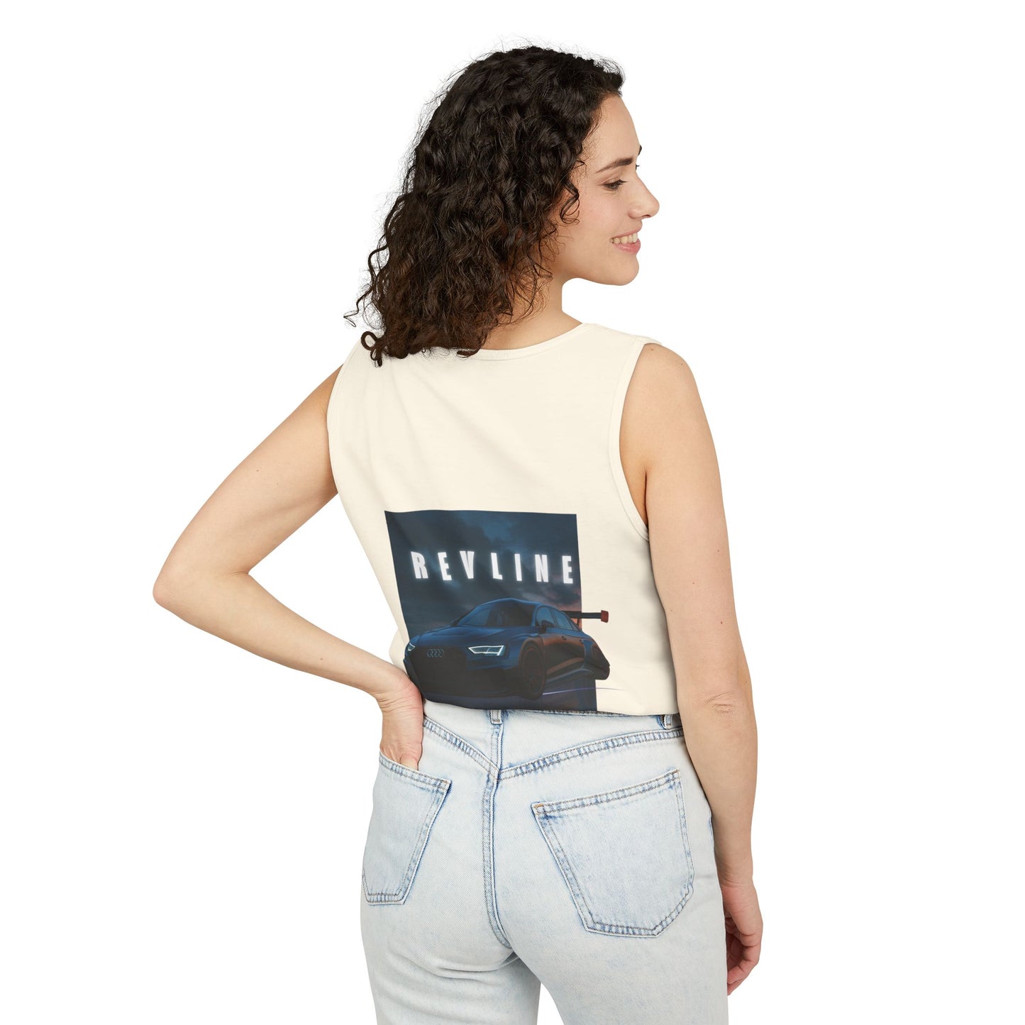 Revline Racing Inspired- Unisex Garment-Dyed Tank Top