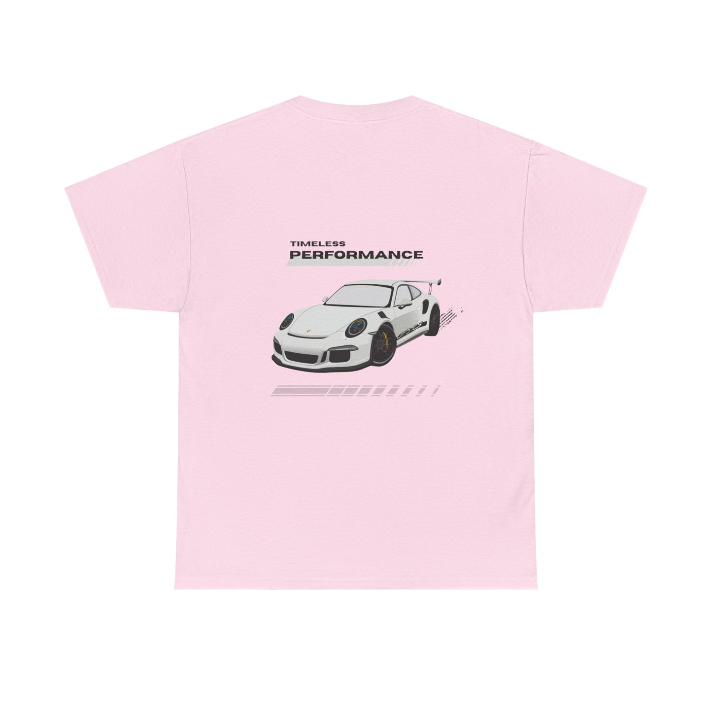 Performance intemporelle, Porsche, T-shirt unisexe en coton épais, T-shirt pour passionné d'automobile, Cadeau automobile, Vêtements de sport automobile, Tenue décontractée, T-shirt unisexe