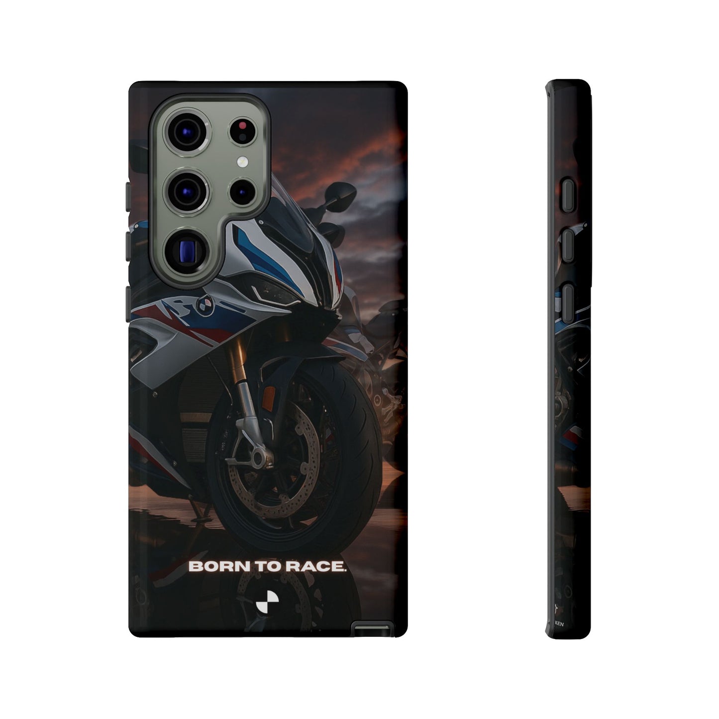 Coque de téléphone pour moto BMW – Design Born to Race