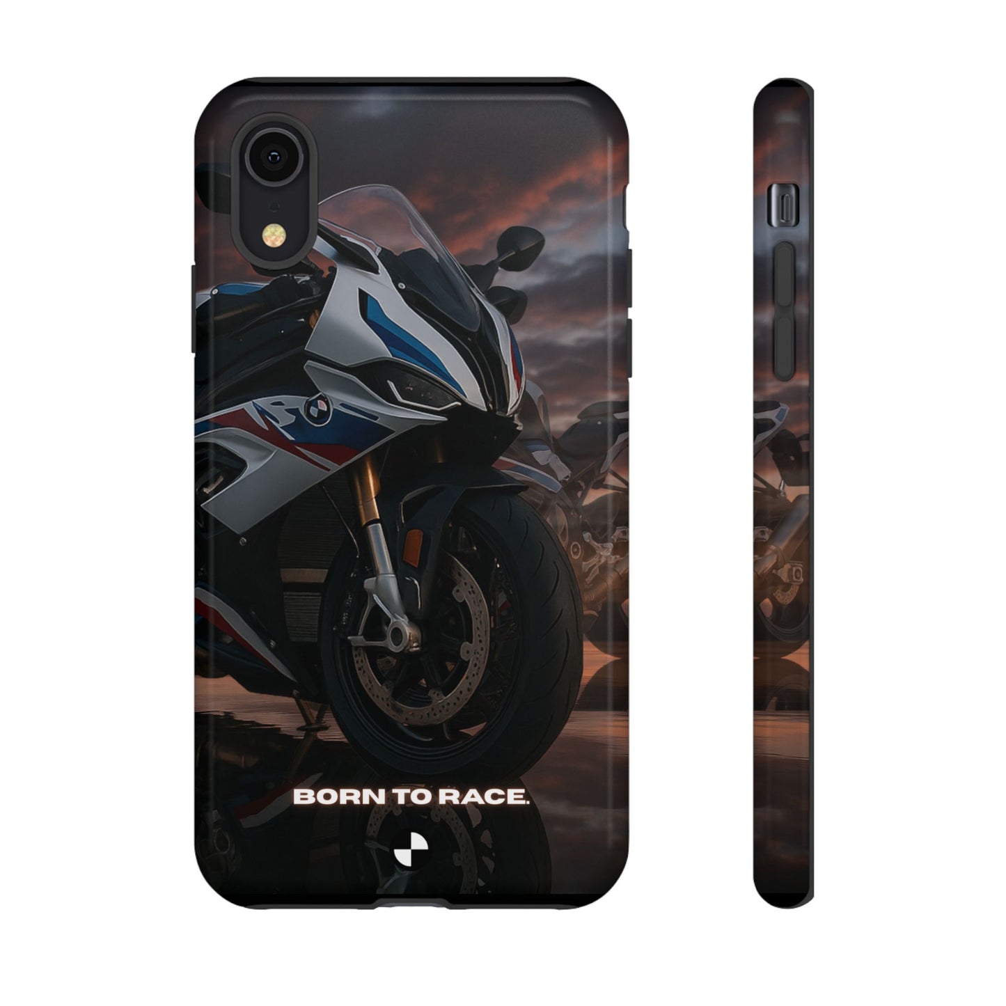 Coque de téléphone pour moto BMW – Design Born to Race