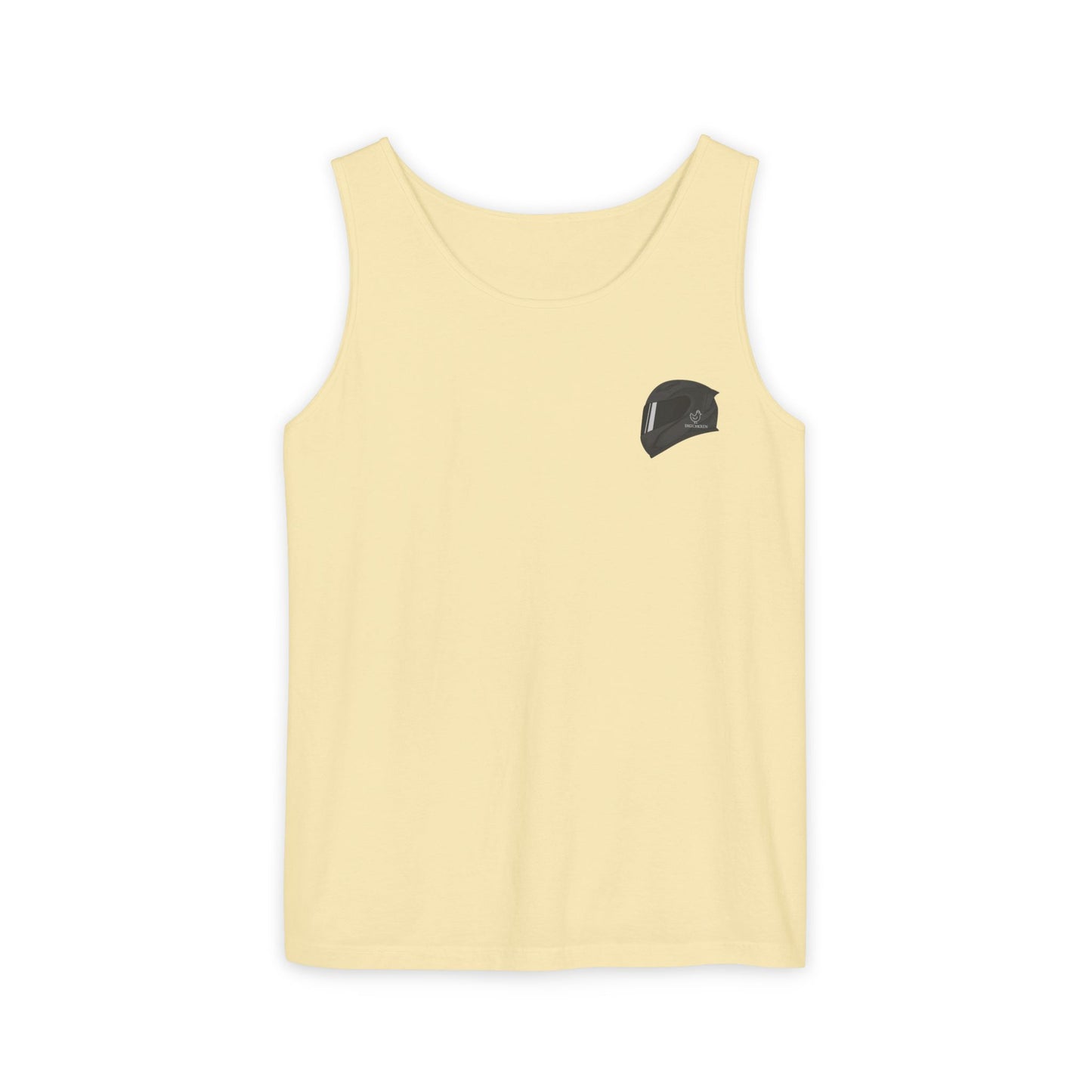 H2R Cool Backprint, Unisex Garment-Dyed Tank Top - 320+ Club Motorcycle Design