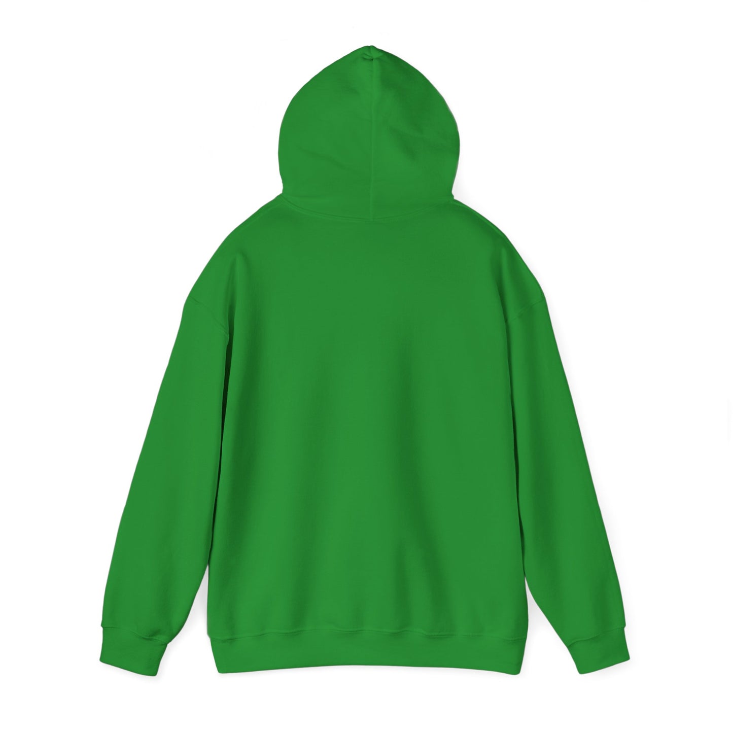 Green Motorcycle Embroidery Modern Minimalist Hoodie - Stylish Unisex Heavy Blend™ Sweatshirt with Graphic Design