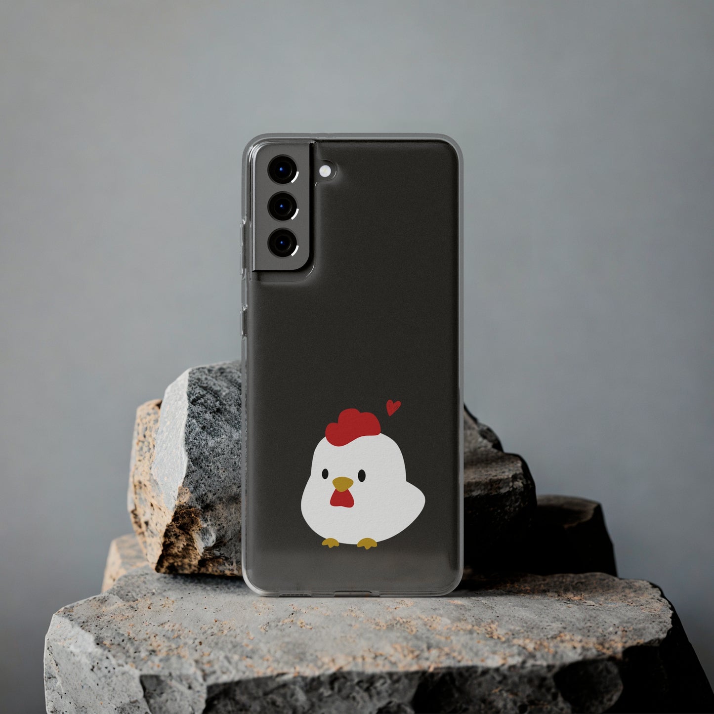 Cute Chicken Soft Phone Case, Animal Phone Cover for Farm Lovers, Gifts for Her, Cute Smartphone Accessory, Chicken Lover Gift