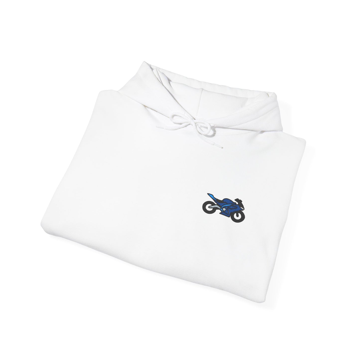 Yamaha inspired Embroidery Minimalist Graphic Hoodie for Casual Style