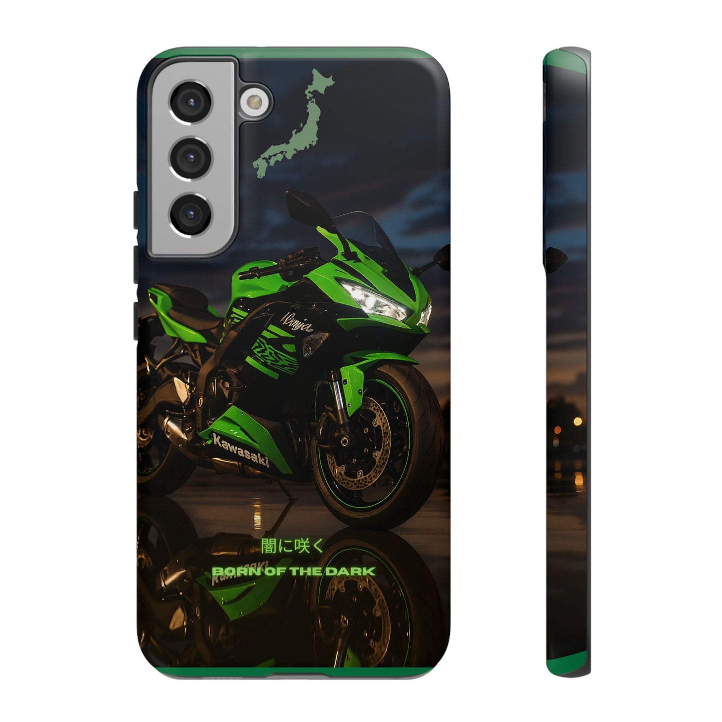 Coque de téléphone moto Kawa - Born of the Dark