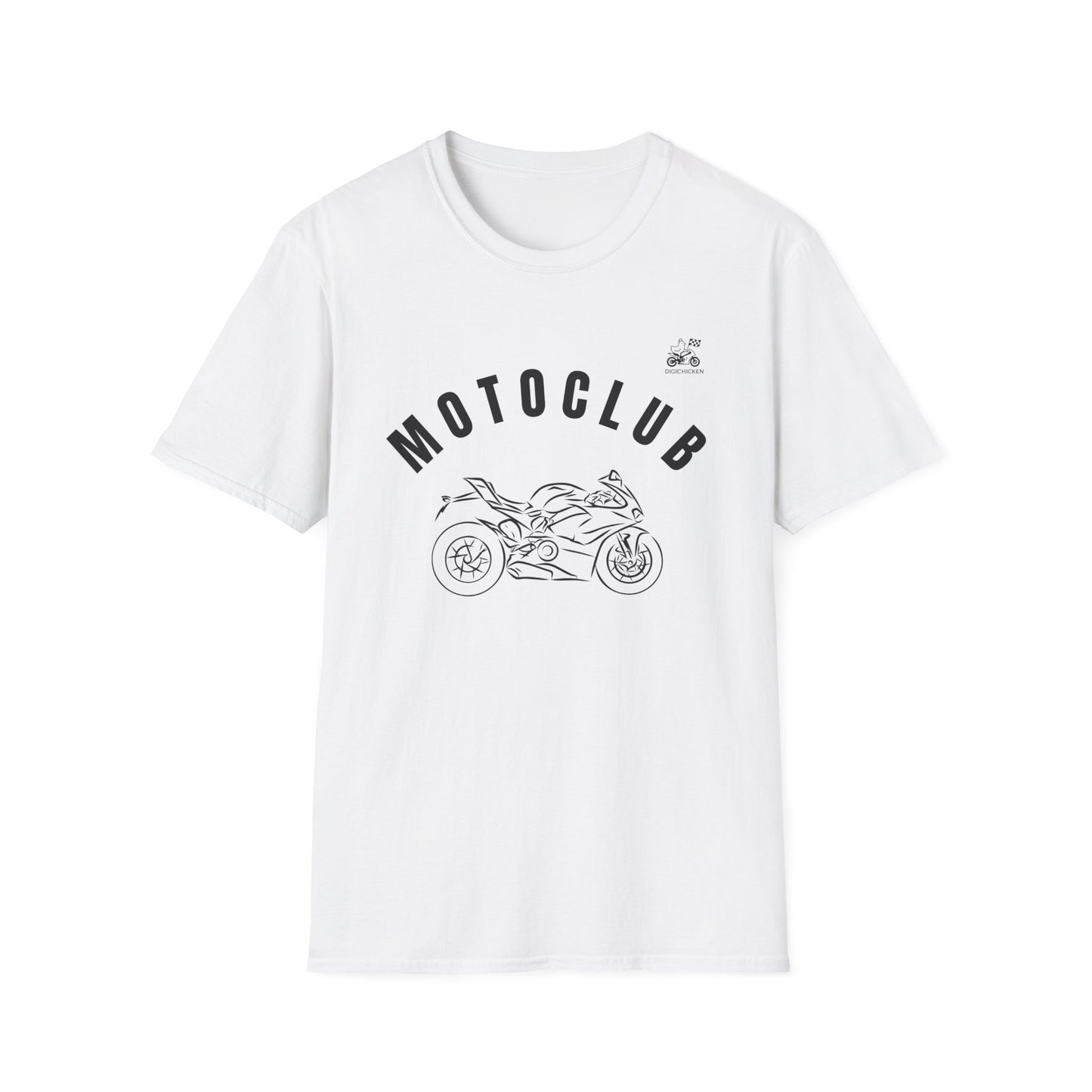 MOTOCLUB Unisex Motorcycle Club T-Shirt