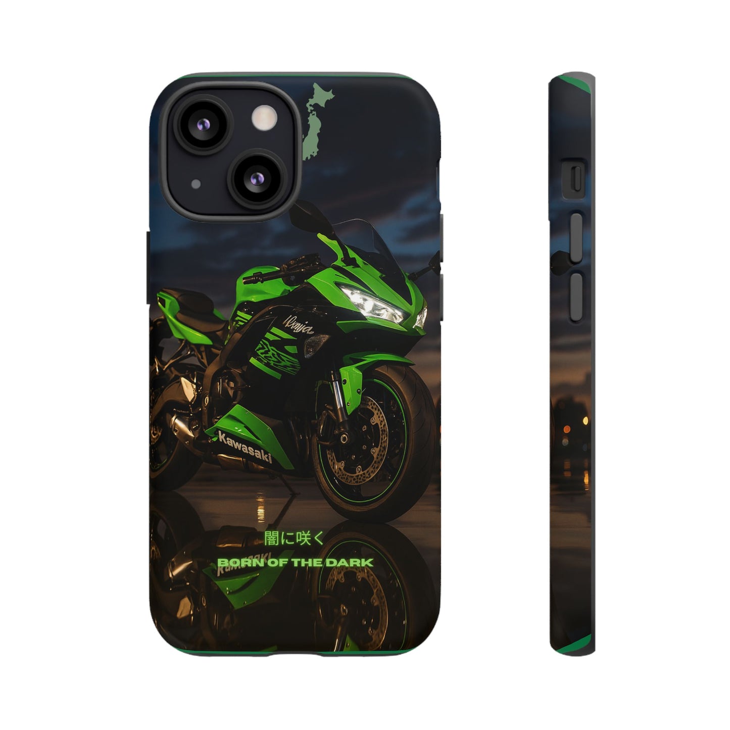 Coque de téléphone moto Kawa - Born of the Dark