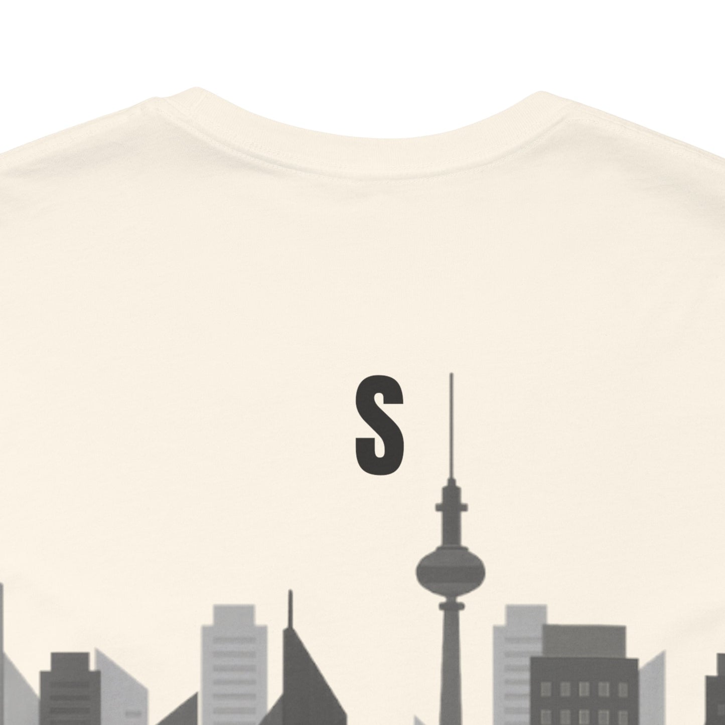 Urban Vibes Car Graphic Tee, Unisex Jersey Short Sleeve Tee, Cityscape T-Shirt, Cool Car Shirt, Gift for Car Lovers, Trendy Everyday Wear