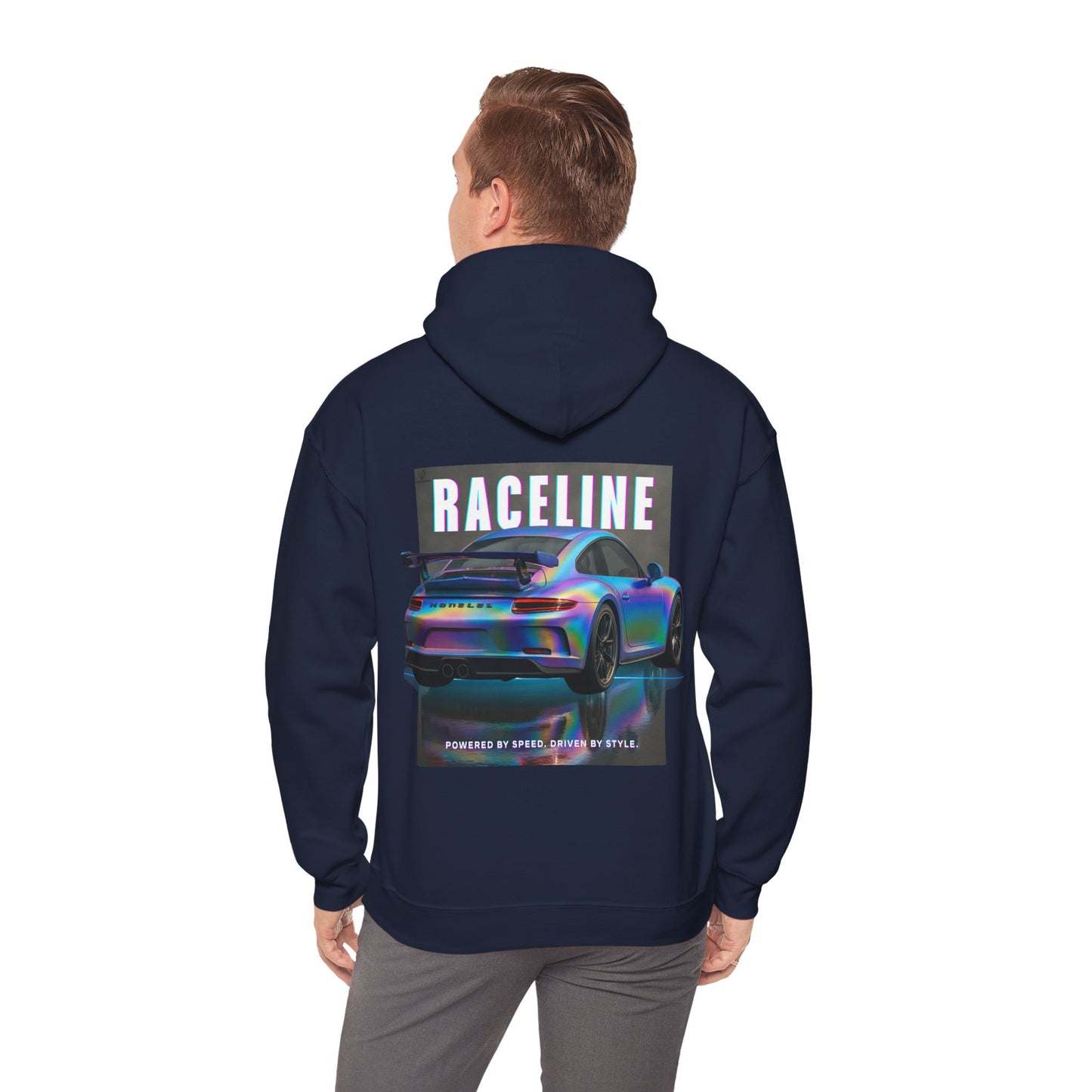Racing Hoodie with Graphic Print | Perfect for Car Enthusiasts, Motorsports Fans, Cozy Streetwear | Gift for Birthdays, Friends, Events