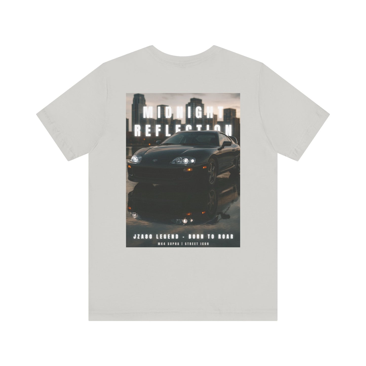 Midnight Reflection Unisex Tee, Casual Streetwear, Car Lovers Gift, Graphic T-Shirt, Everyday Wear, Urban Outfit