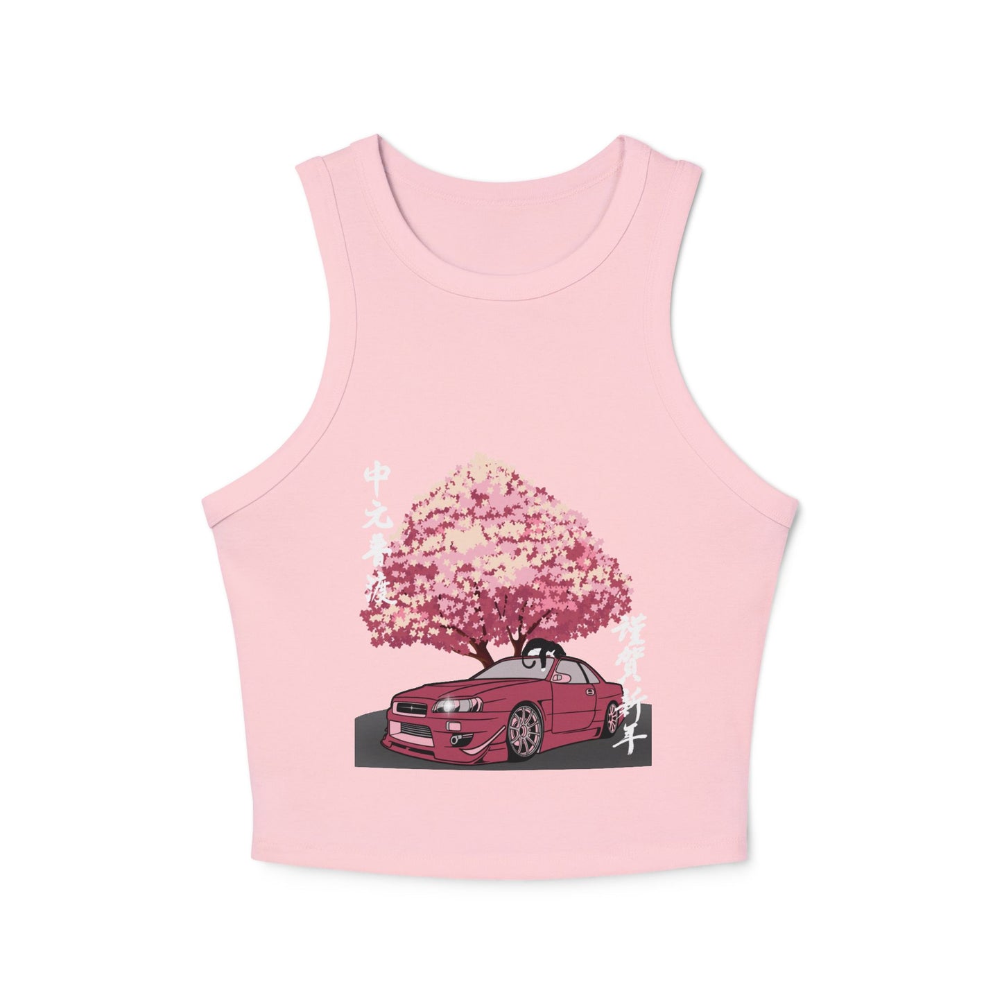 Tokyo Powered Racer Tank Top, Cool Summer Tee, Racing Apparel, Japanese Car Enthusiast Gift, Streetwear Fashion