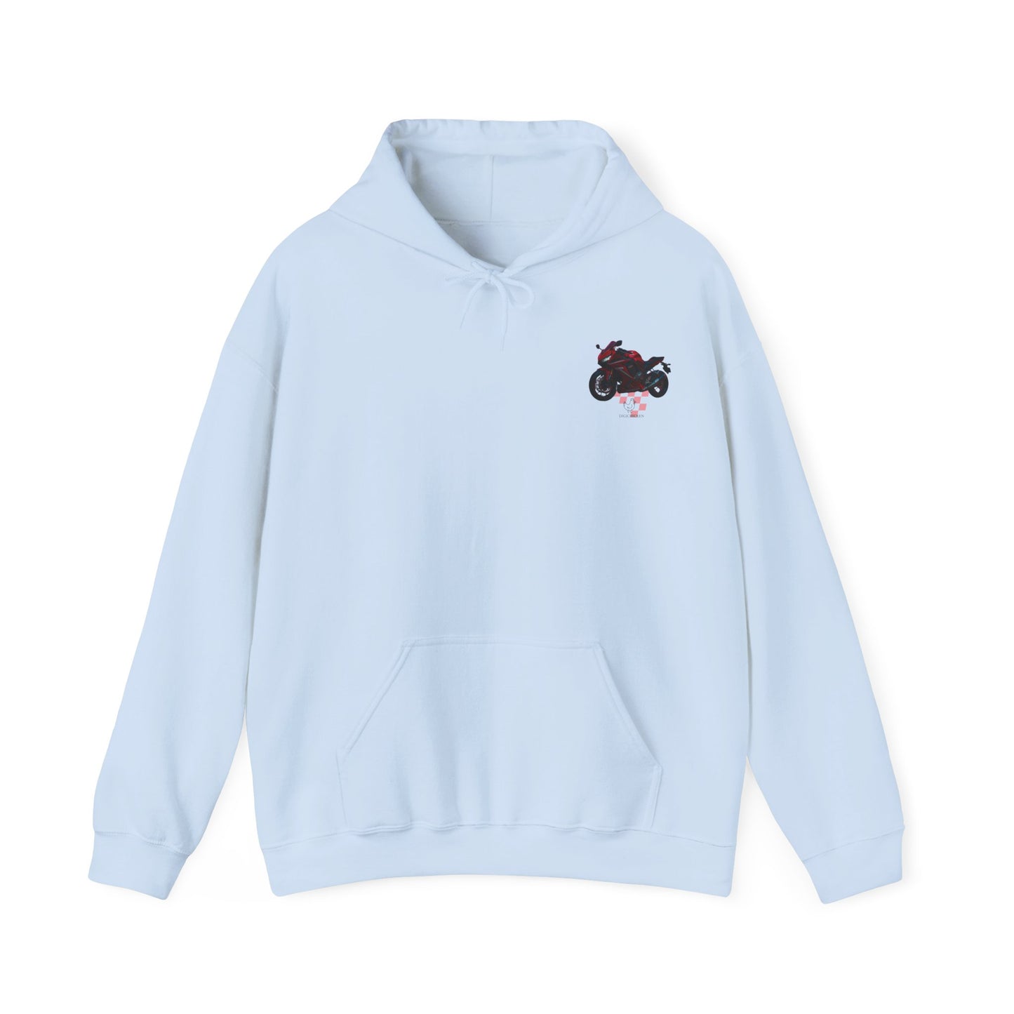 650r Motorcycle Urban Vibes Unisex Hoodie - Neon Night Design