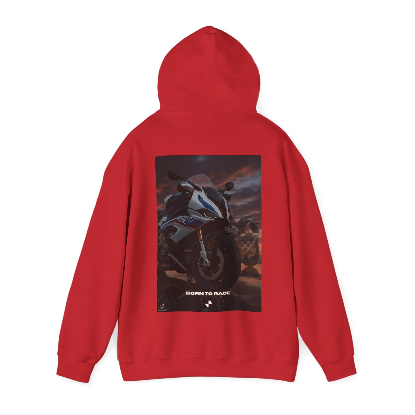 s1000rr Born to Race Unisex Heavy Blend Hoodie - Ideal for Motorcycle Enthusiasts