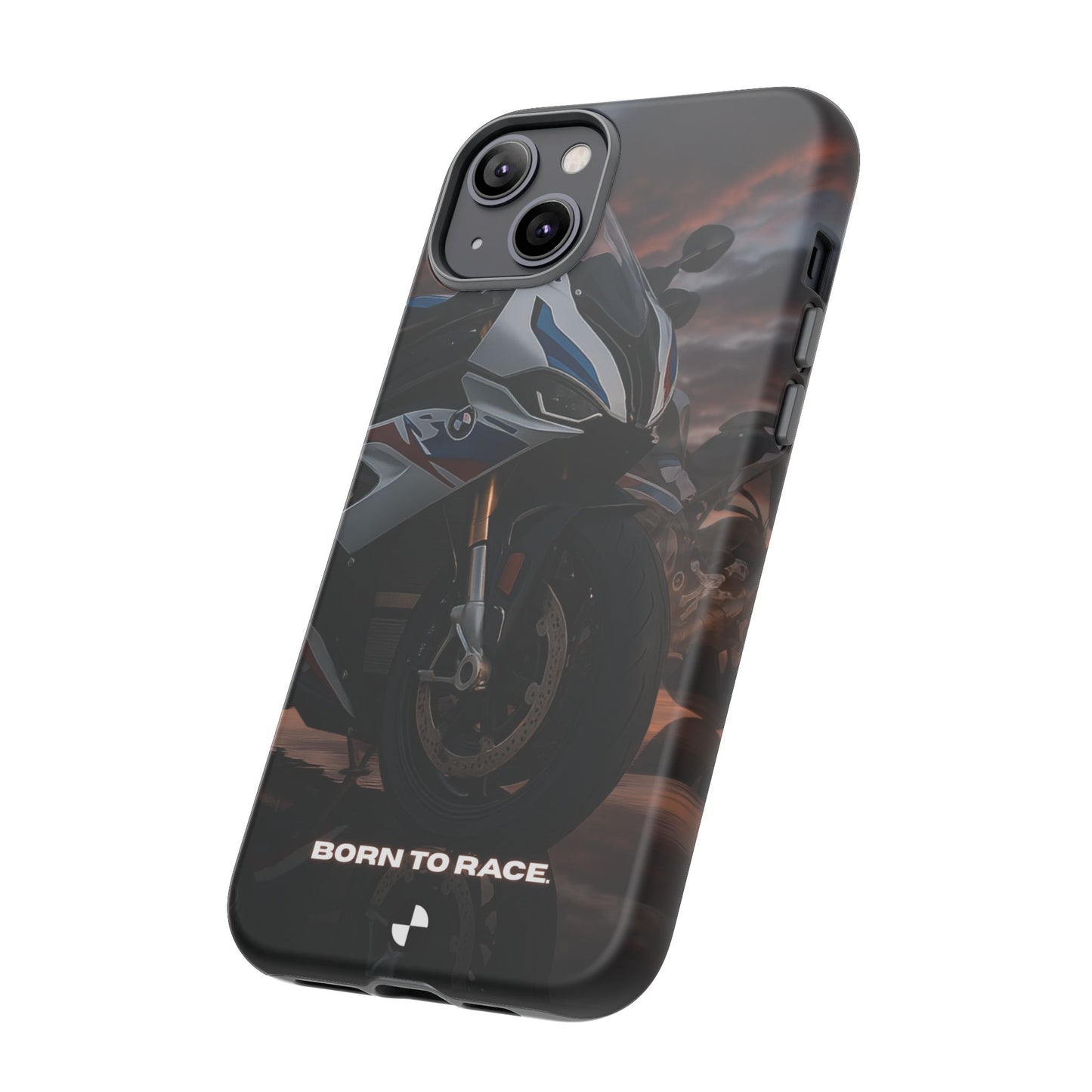 Coque de téléphone pour moto BMW – Design Born to Race
