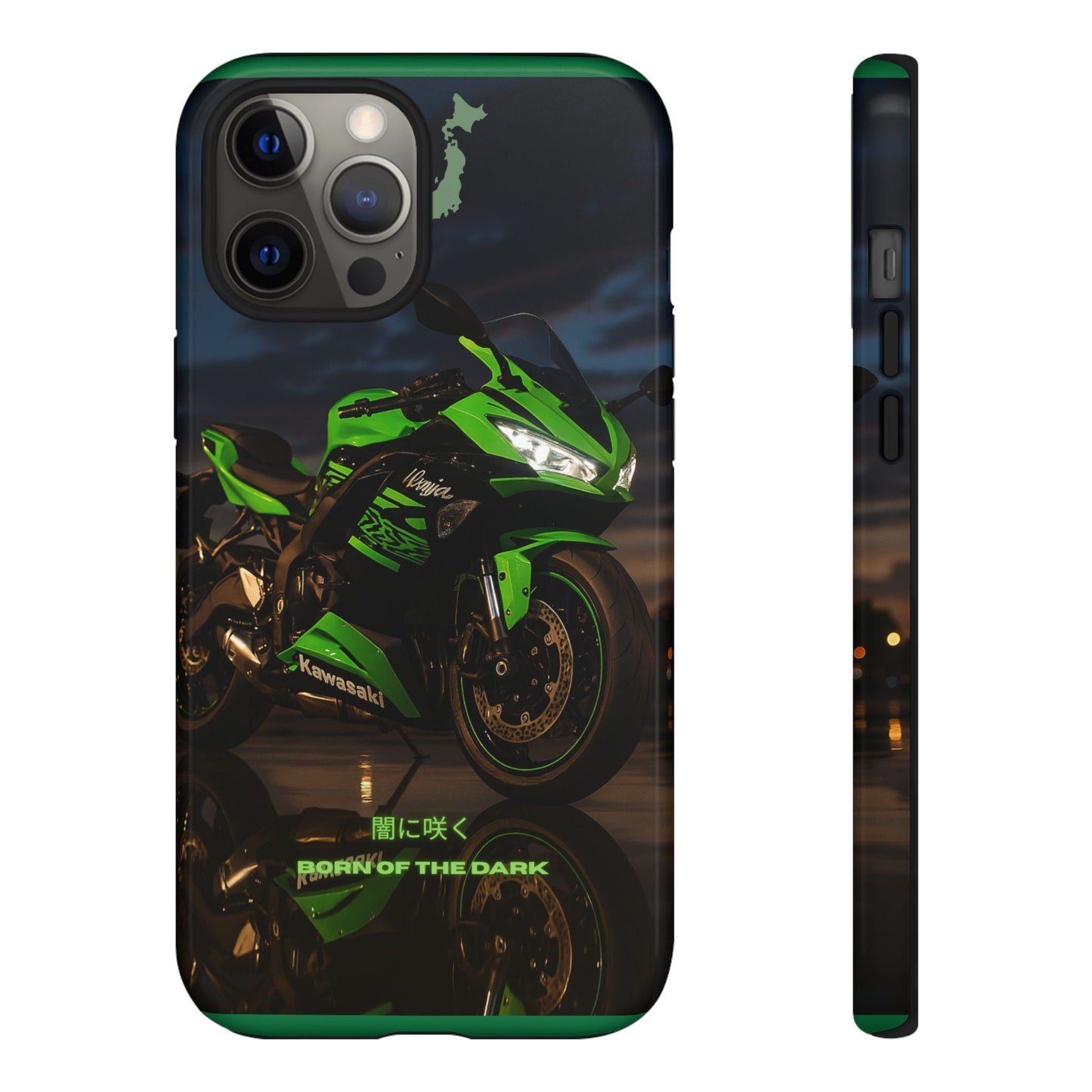 Coque de téléphone moto Kawa - Born of the Dark