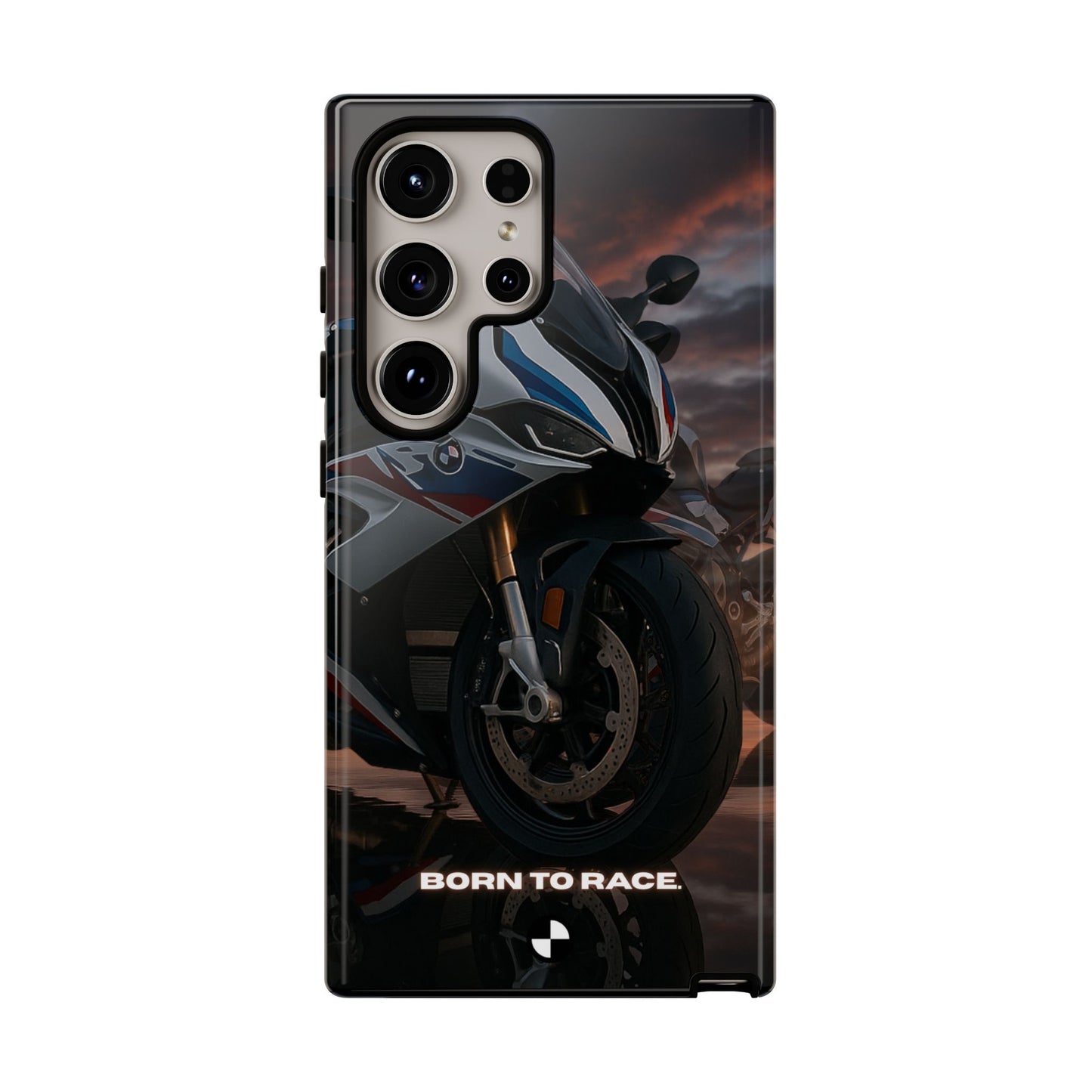 Coque de téléphone pour moto BMW – Design Born to Race