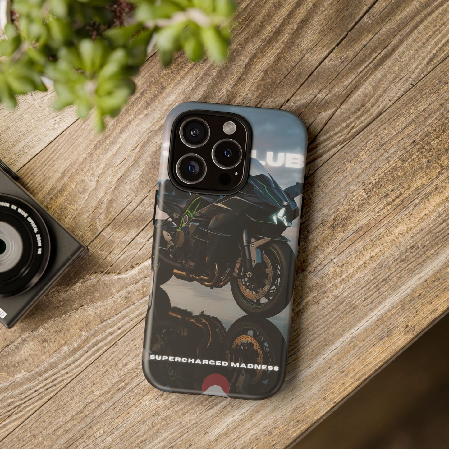 Étui de téléphone moto H2R - Supercharged Madness Club