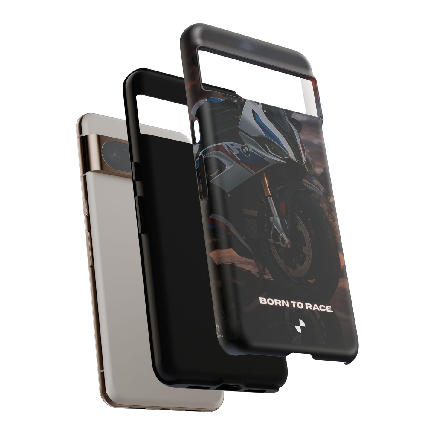 Coque de téléphone pour moto BMW – Design Born to Race