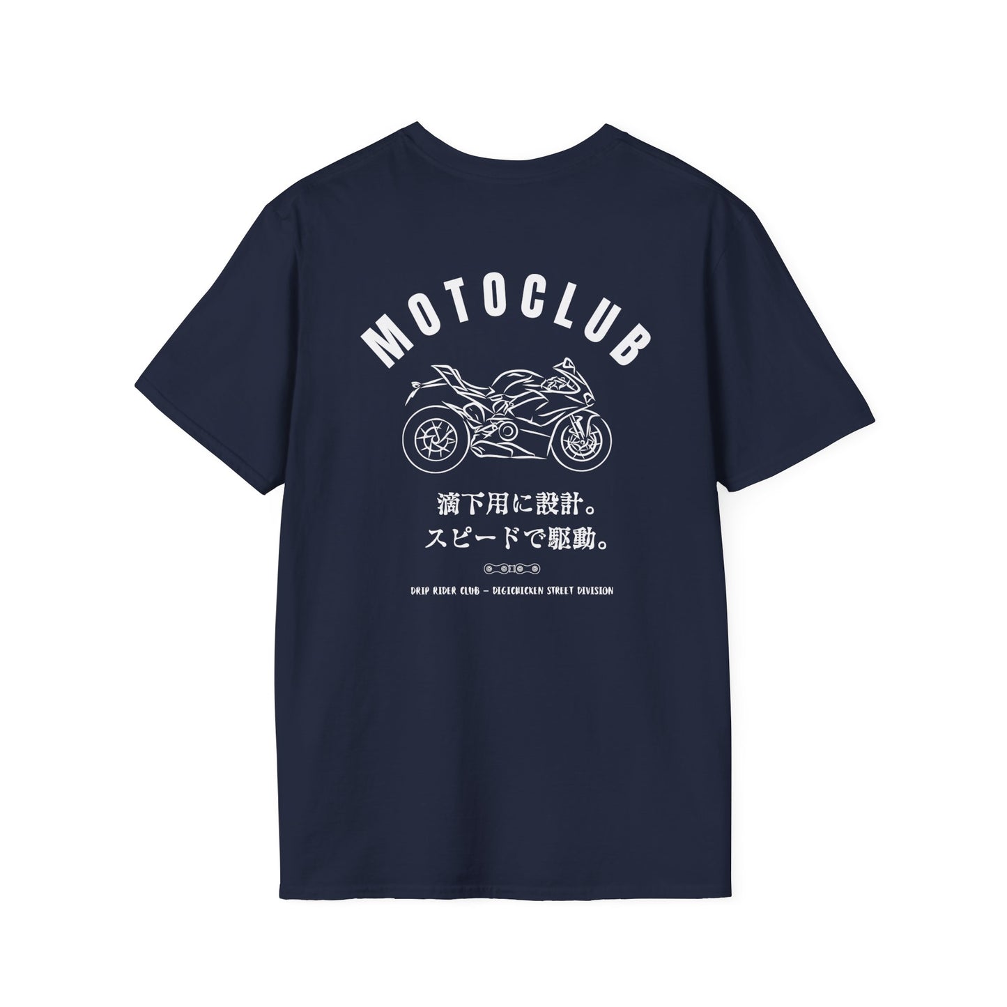 MOTOCLUB Unisex Motorcycle Club T-Shirt
