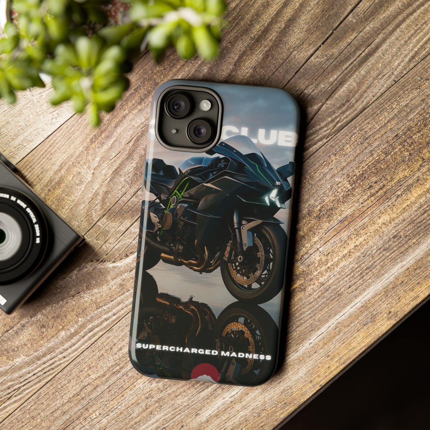 Étui de téléphone moto H2R - Supercharged Madness Club