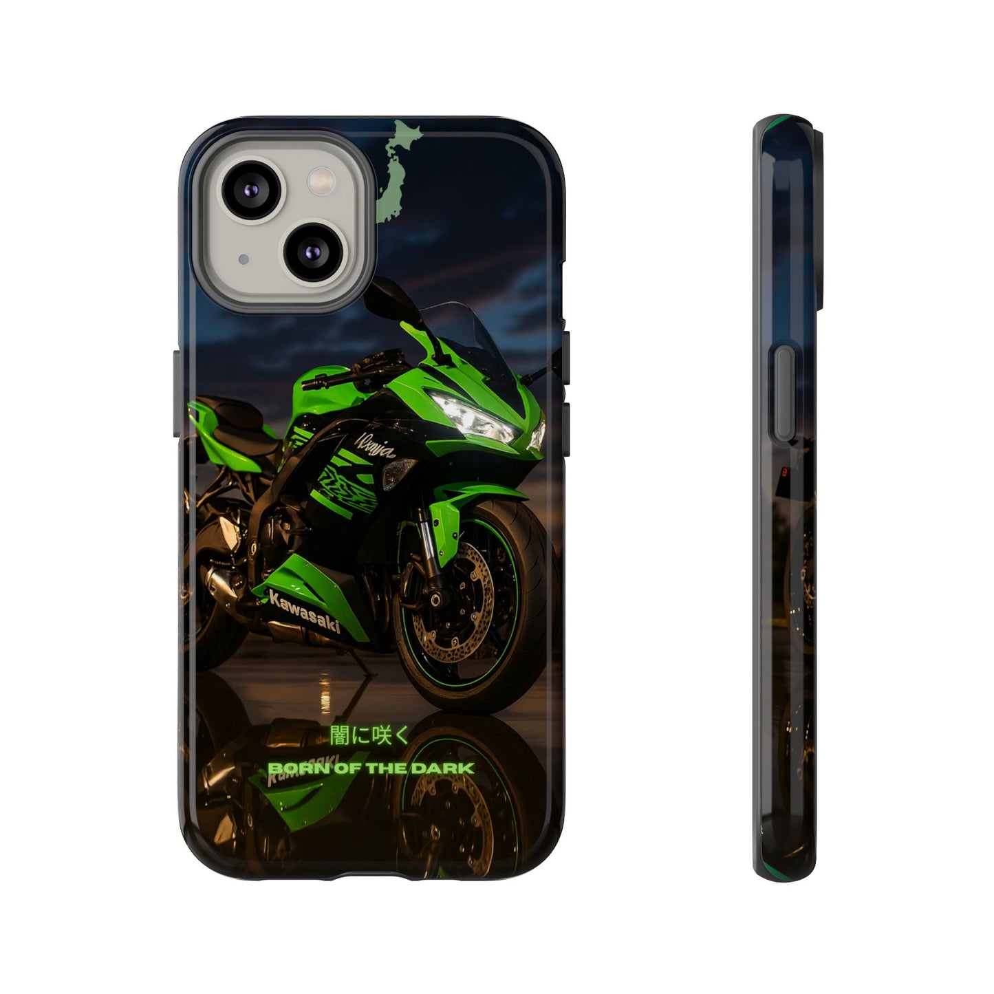 Coque de téléphone moto Kawa - Born of the Dark