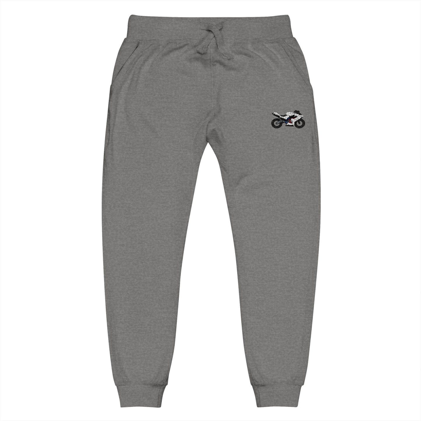 Bmw inspired Embroidered Unisex Fleece Sweatpants, Cozy Lounge Pants for Comfort, Casual Wear, Athleisure, Gifts, Everyday Style