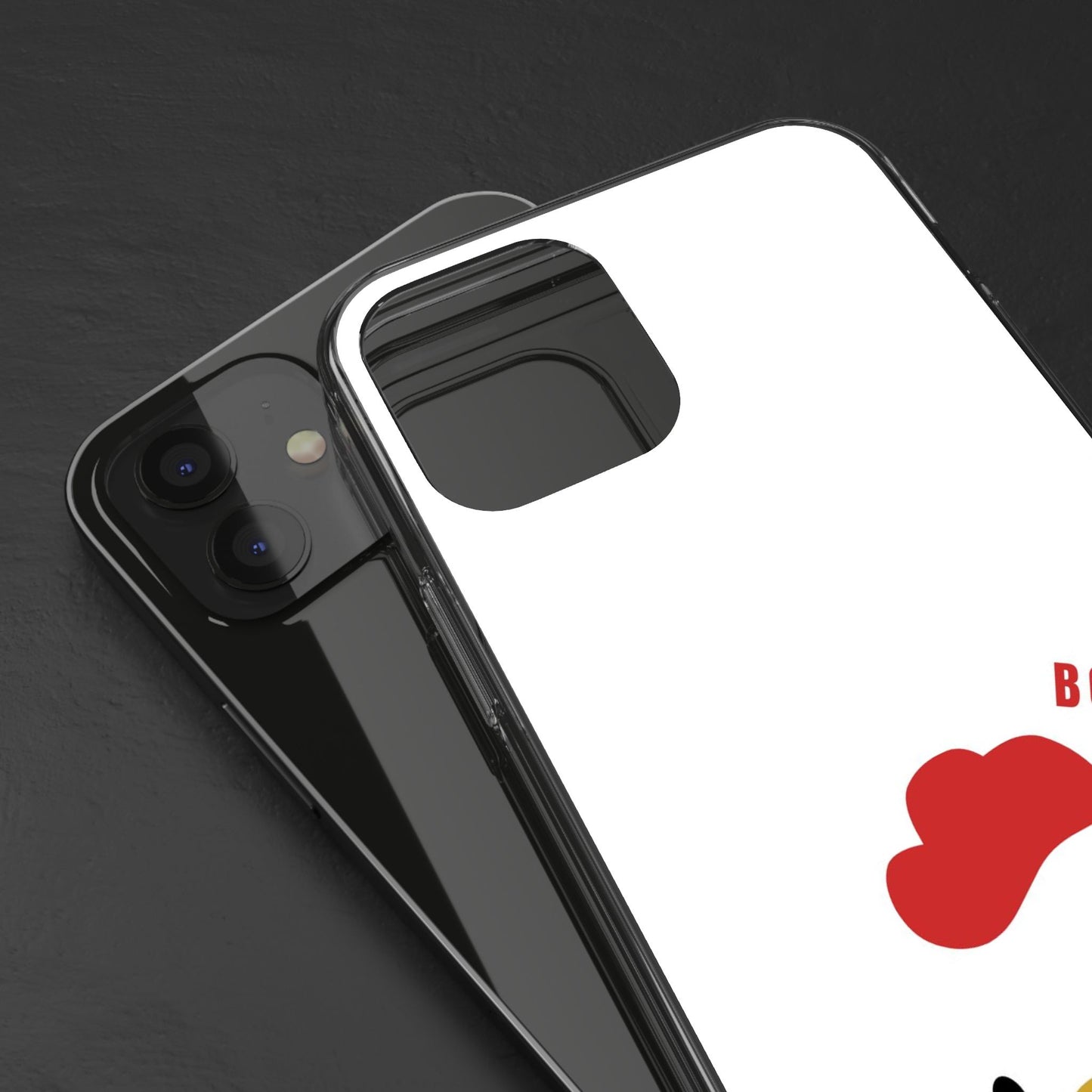 Chicken Design Clear Phone Case, Cute Animal Phone Cover, Fun Gift for Kids, Pet Lovers, Birthday Present, Travel Accessory