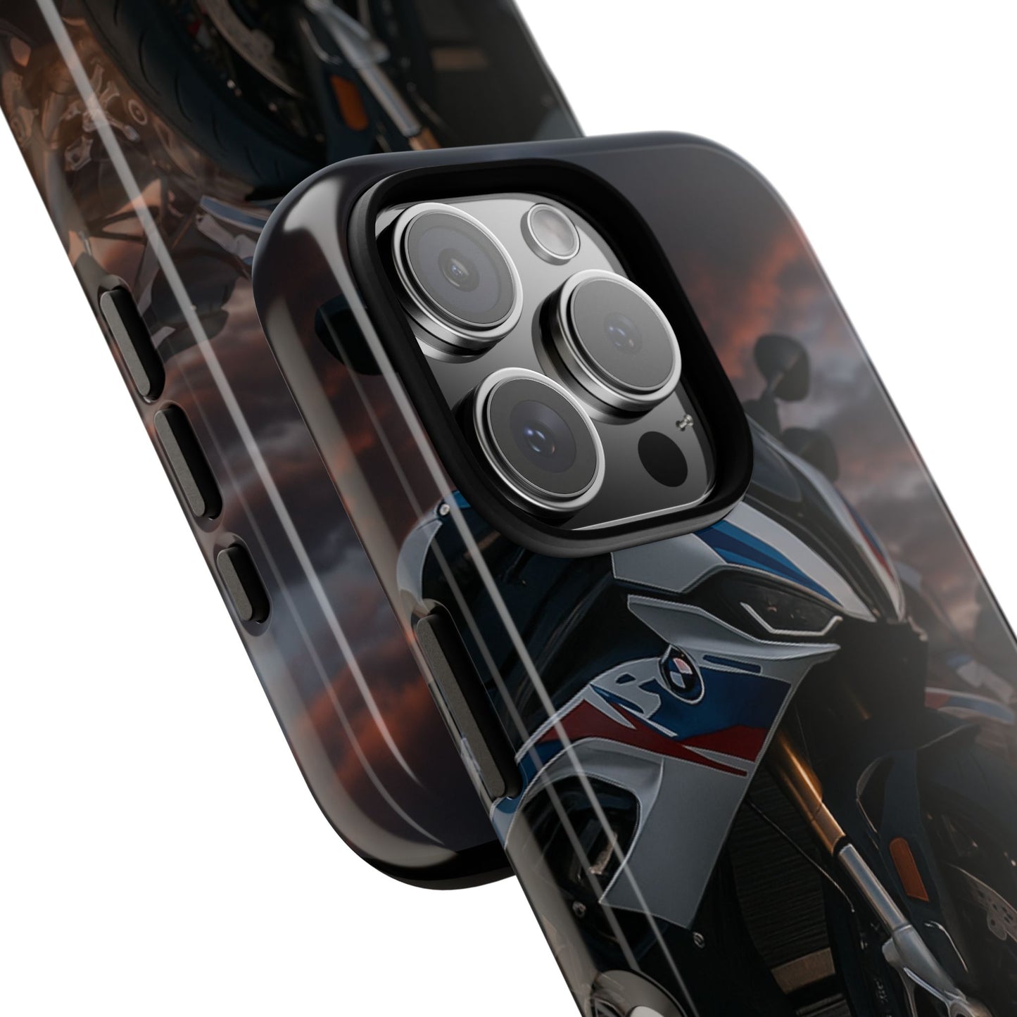 Coque de téléphone pour moto BMW – Design Born to Race