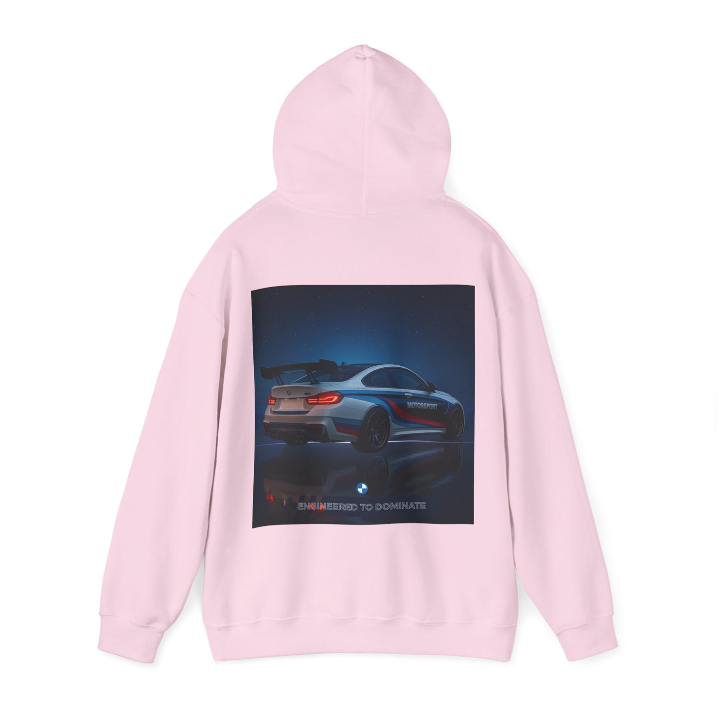 Engineered to Dominate Racing Hoodie - Unisex Heavy Blend Sweatshirt for Car Enthusiasts