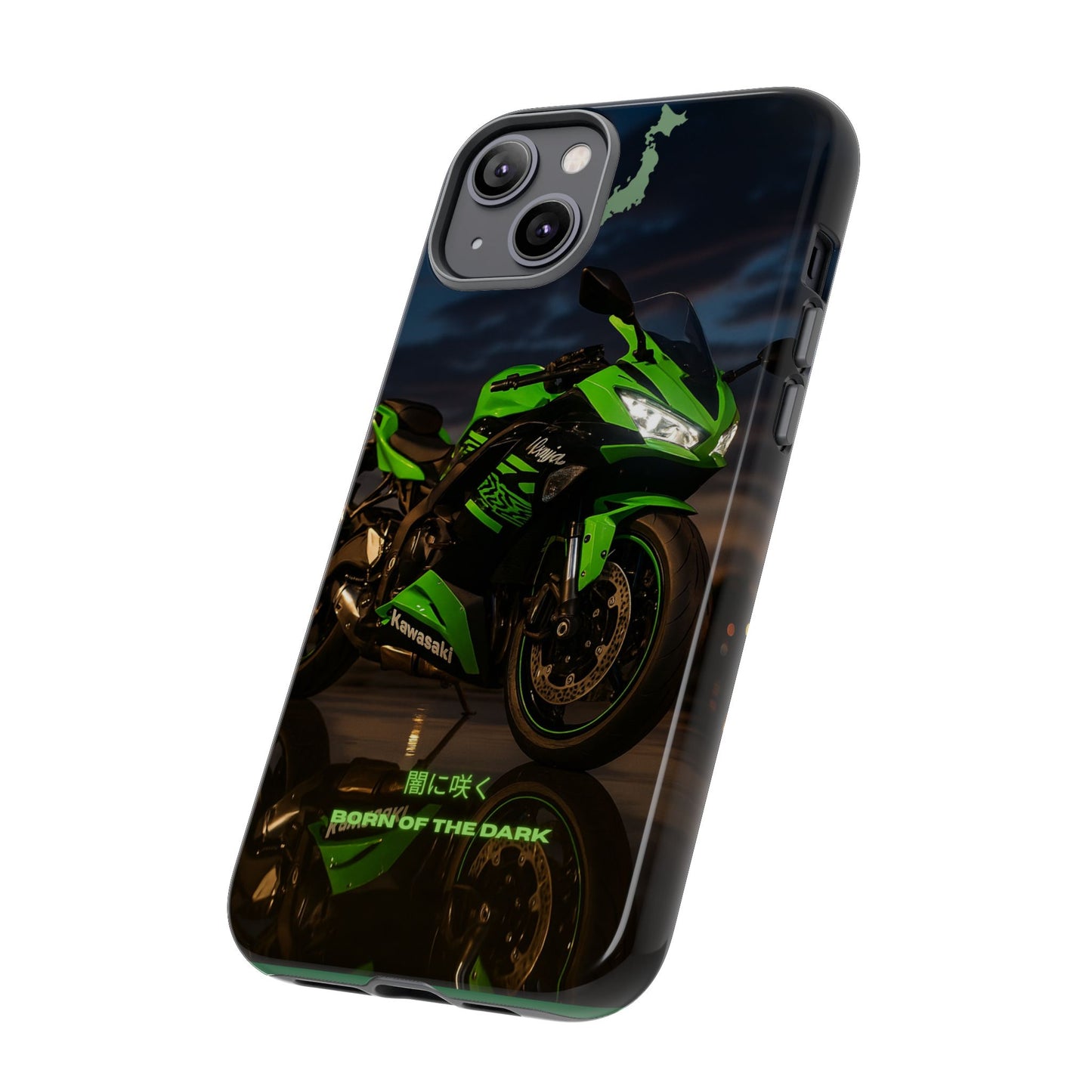 Coque de téléphone moto Kawa - Born of the Dark