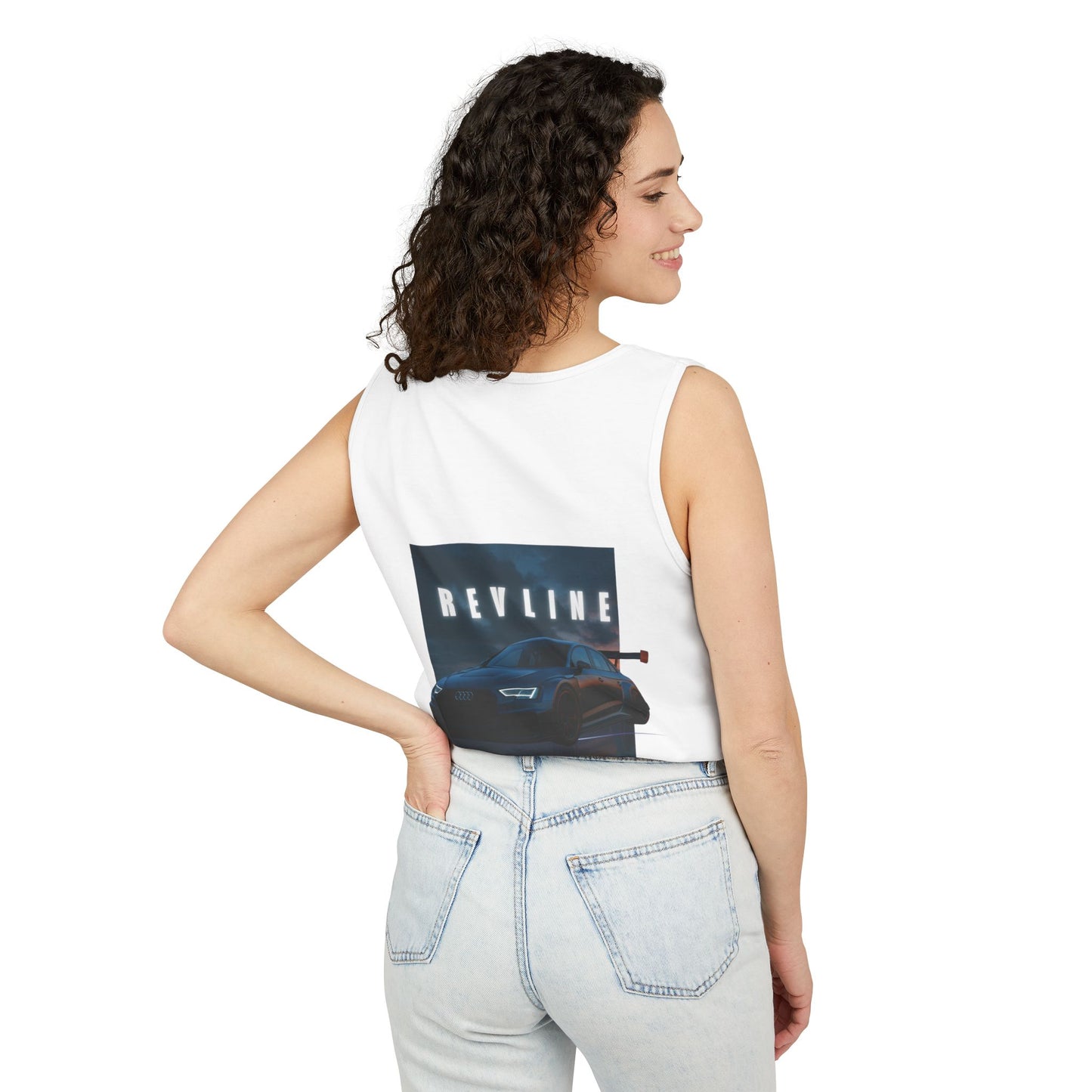 Revline Racing Inspired- Unisex Garment-Dyed Tank Top