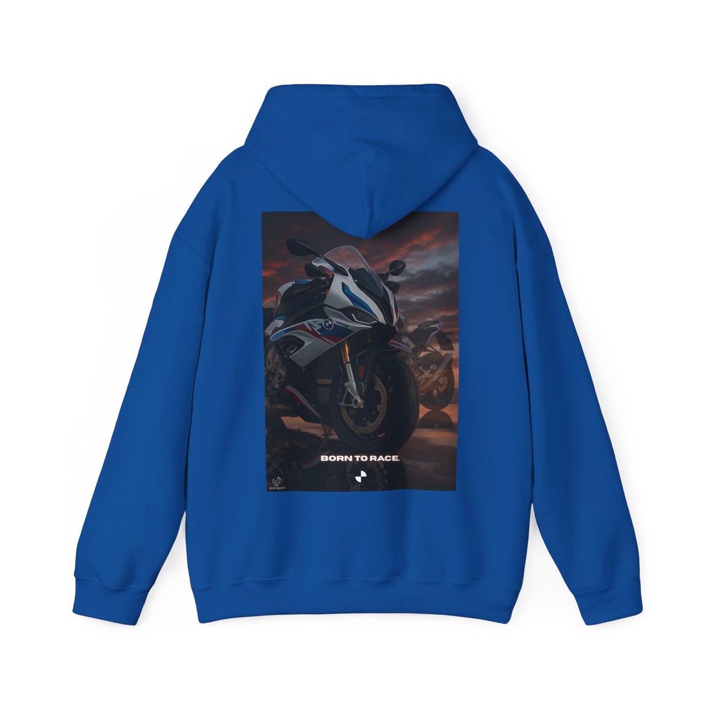s1000rr Born to Race Unisex Heavy Blend Hoodie - Ideal for Motorcycle Enthusiasts