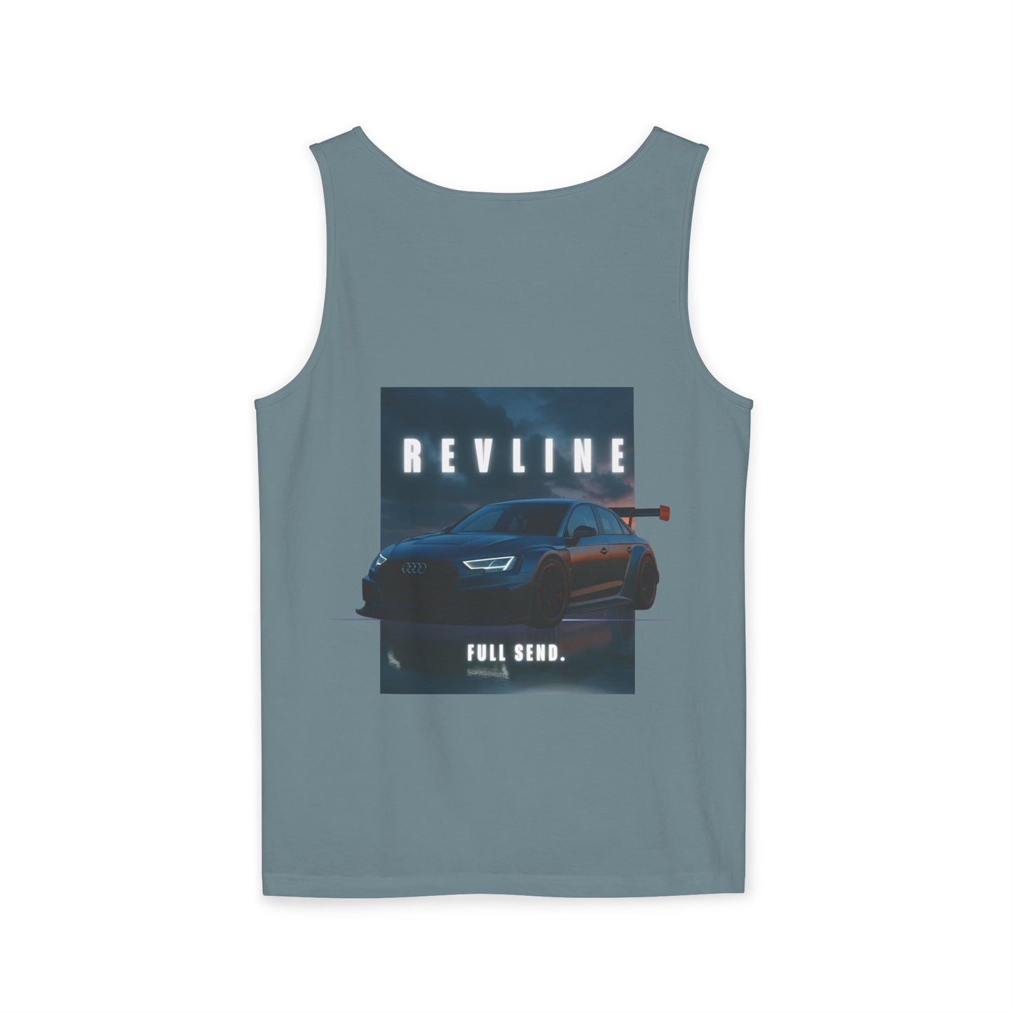 Revline Racing Inspired- Unisex Garment-Dyed Tank Top
