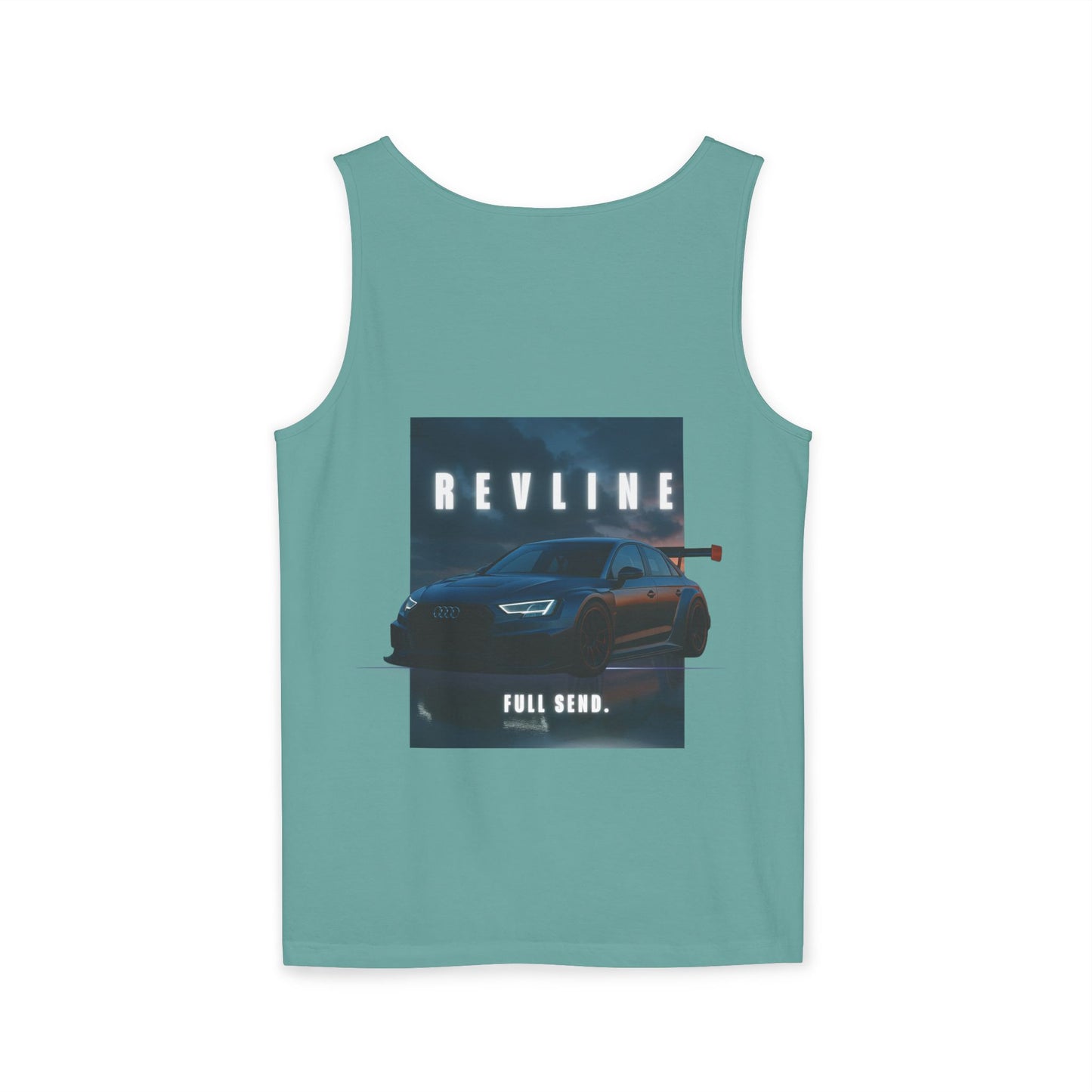 Revline Racing Inspired- Unisex Garment-Dyed Tank Top