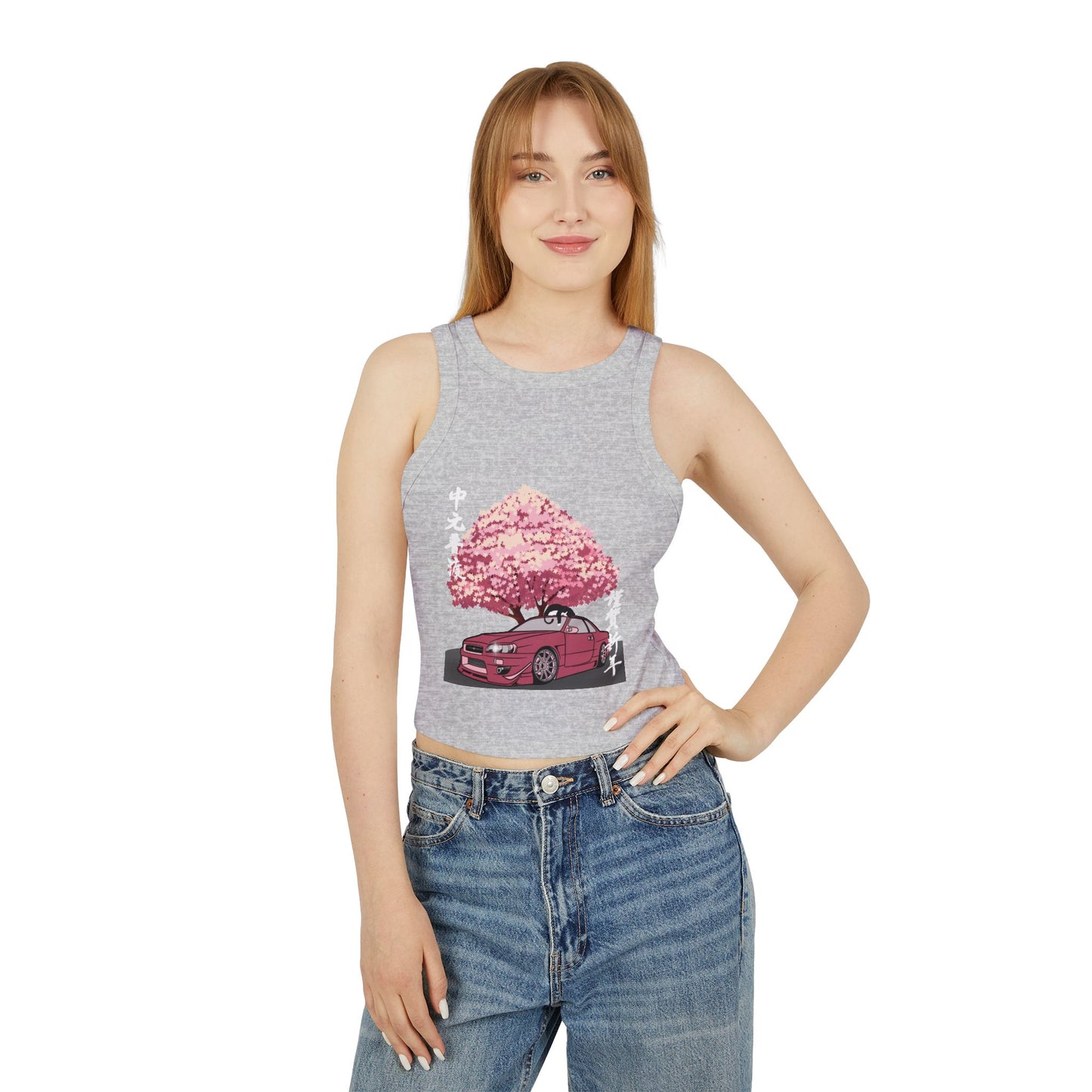 Tokyo Powered Racer Tank Top, Cool Summer Tee, Racing Apparel, Japanese Car Enthusiast Gift, Streetwear Fashion